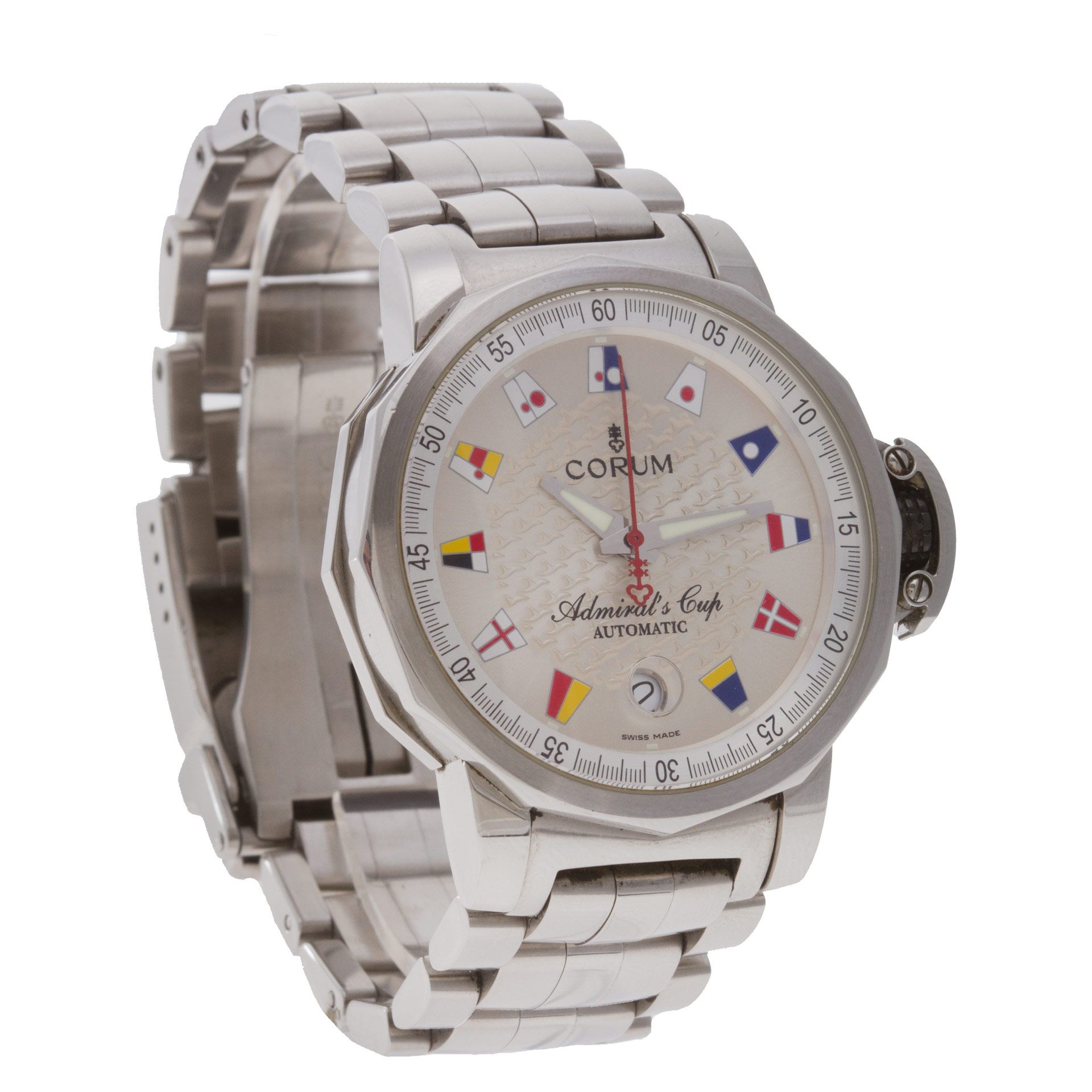 Corum 082.830.20 Admirals Cup Automatic Male Stainless Steel Watches Corum 082.830.20 Admirals Cup Automatic Male Stainless Steel Watches