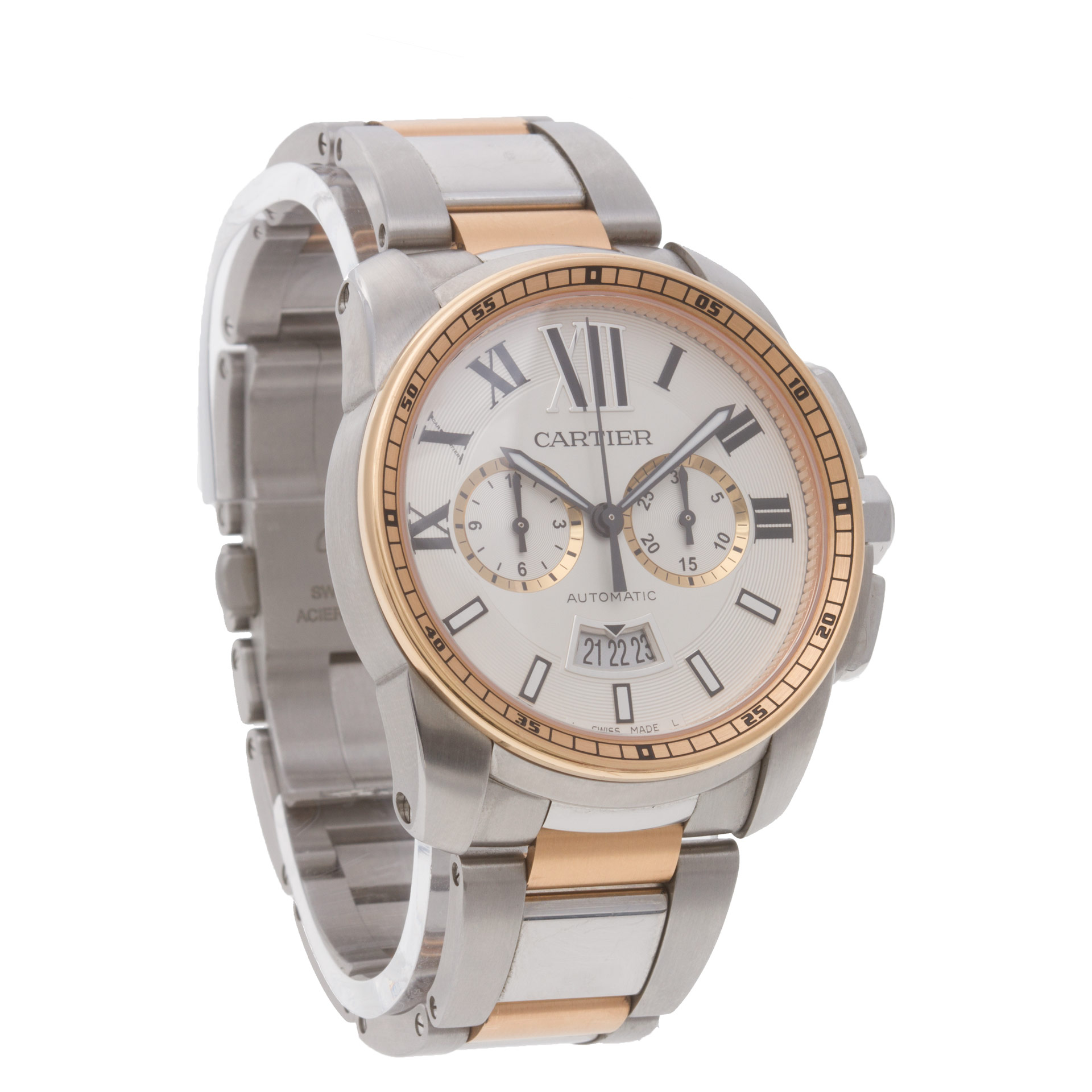 Cartier W7100042 Calibre Automatic Male Stainless Steel Watches Cartier W7100042 Calibre Automatic Male Stainless Steel Watches