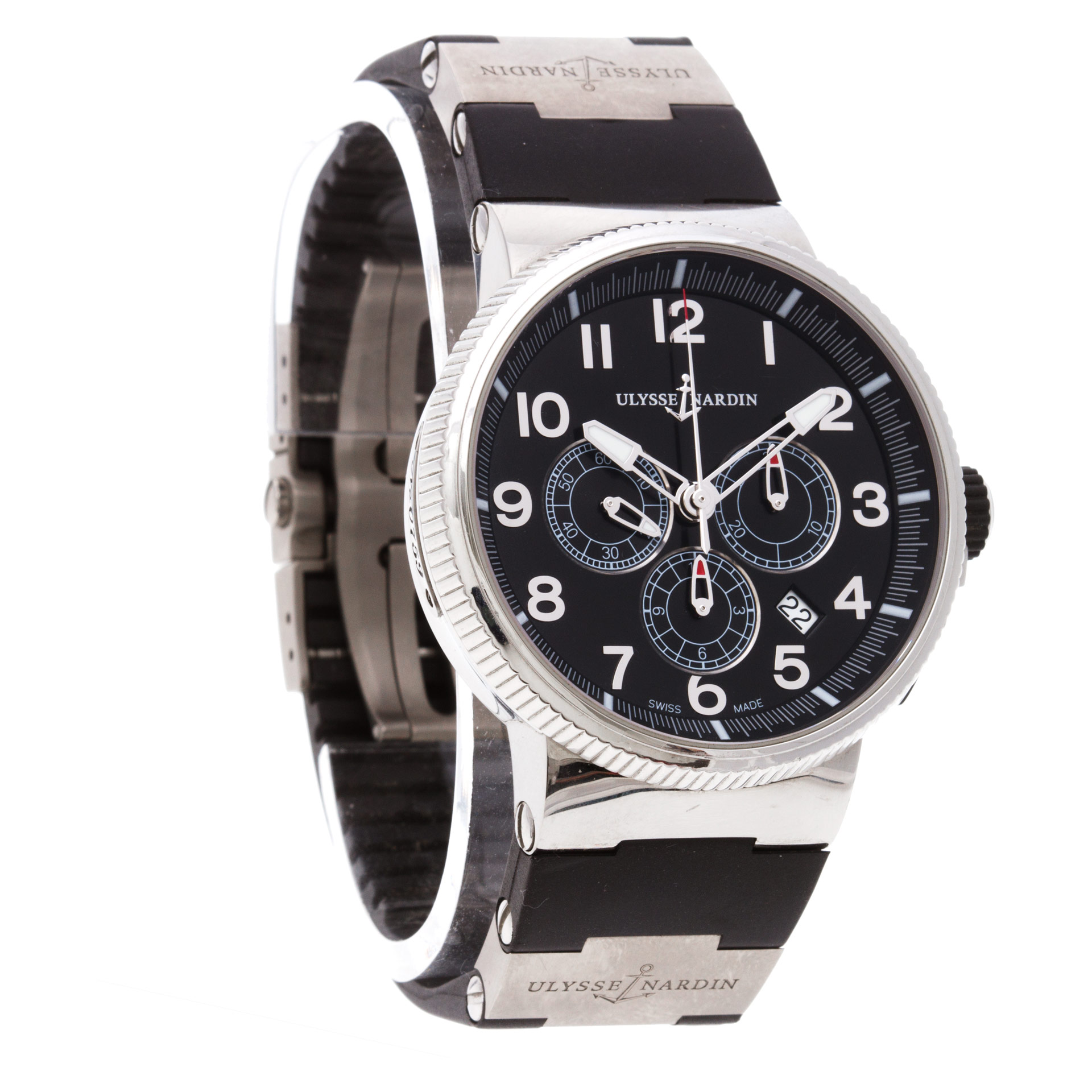 Ulysse Nardin 1503-150 Marine Automatic Male Stainless Steel Watches Ulysse Nardin 1503-150 Marine Automatic Male Stainless Steel Watches