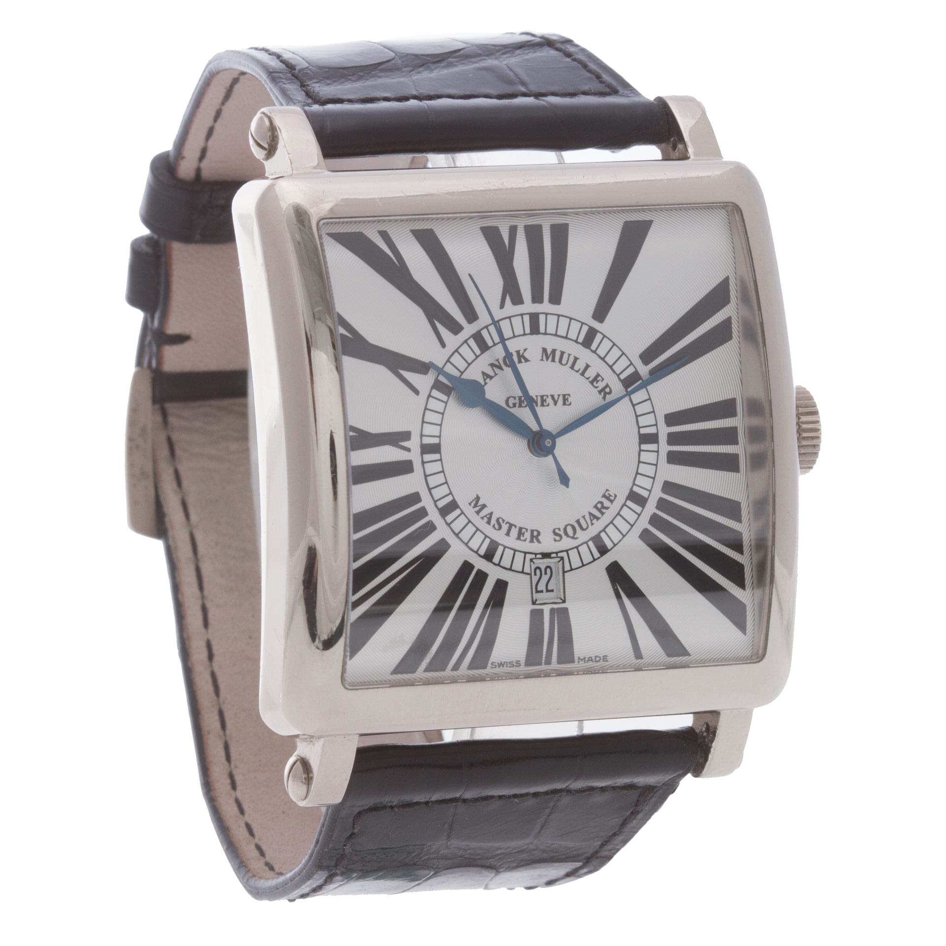 Franck Muller 6000 K SC Master Square Automatic Male 18k White Gold Watches Franck Muller 6000 K SC Master Square Automatic Male 18k White Gold Watches