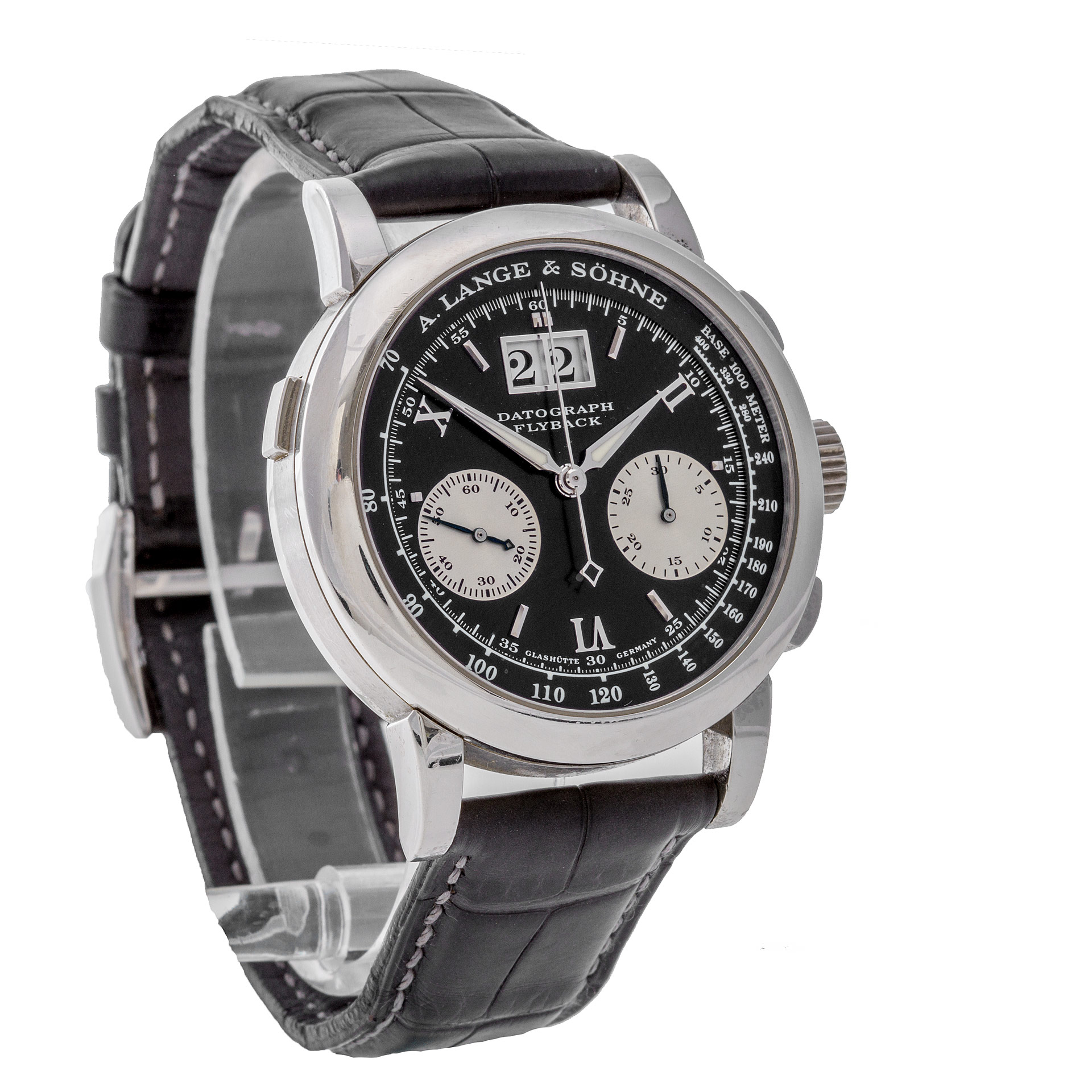 A. Lange & Sohne 403.035 Datograph Manual Male Platinum Watches A. Lange & Sohne 403.035 Datograph Manual Male Platinum Watches