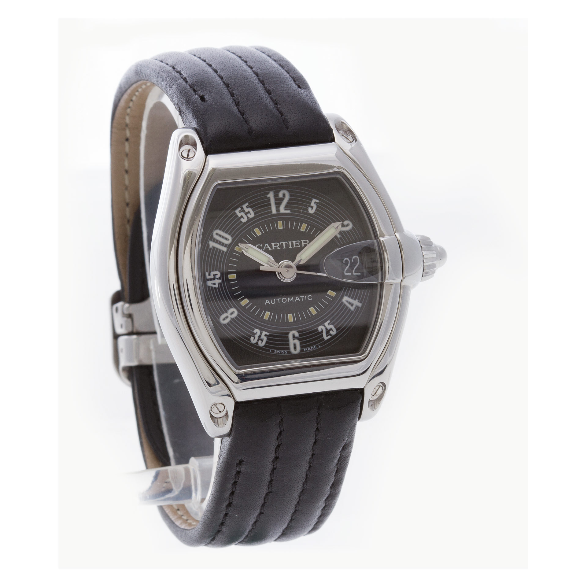 Cartier W62025V3 Roadster Automatic Unisex Stainless Steel Watches Cartier W62025V3 Roadster Automatic Unisex Stainless Steel Watches