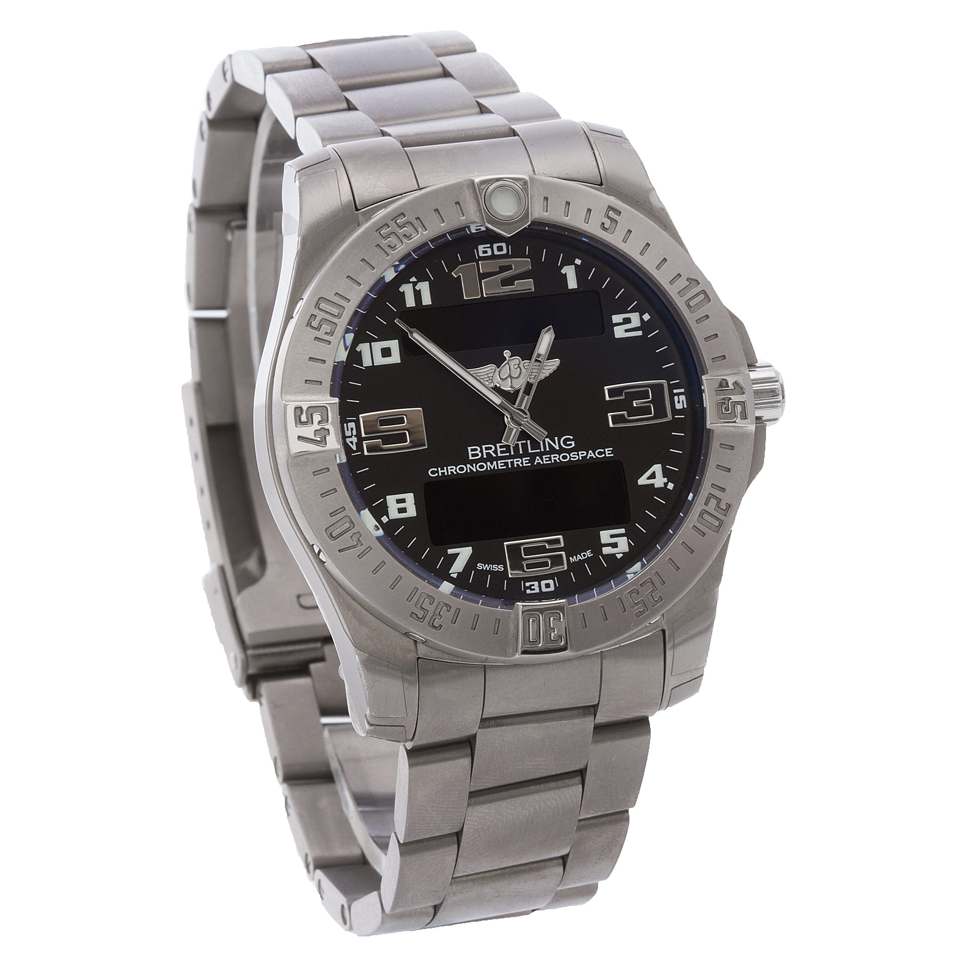 Breitling E79363 Aero Space Quartz Male Titanium Watches Breitling E79363 Aero Space Quartz Male Titanium Watches