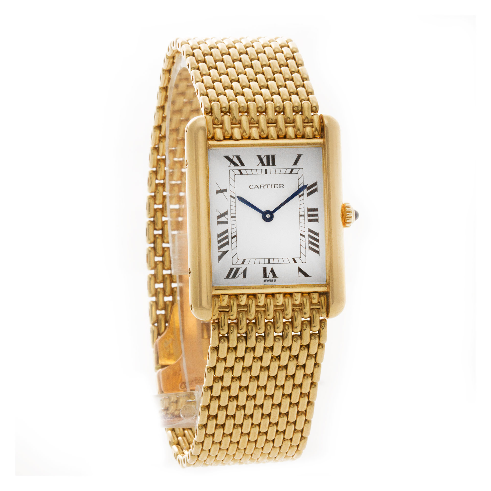Cartier Cartier 2078 Tank Quartz Unisex 18k yellow gold Watches Cartier Cartier 2078 Tank Quartz Unisex 18k yellow gold Watches