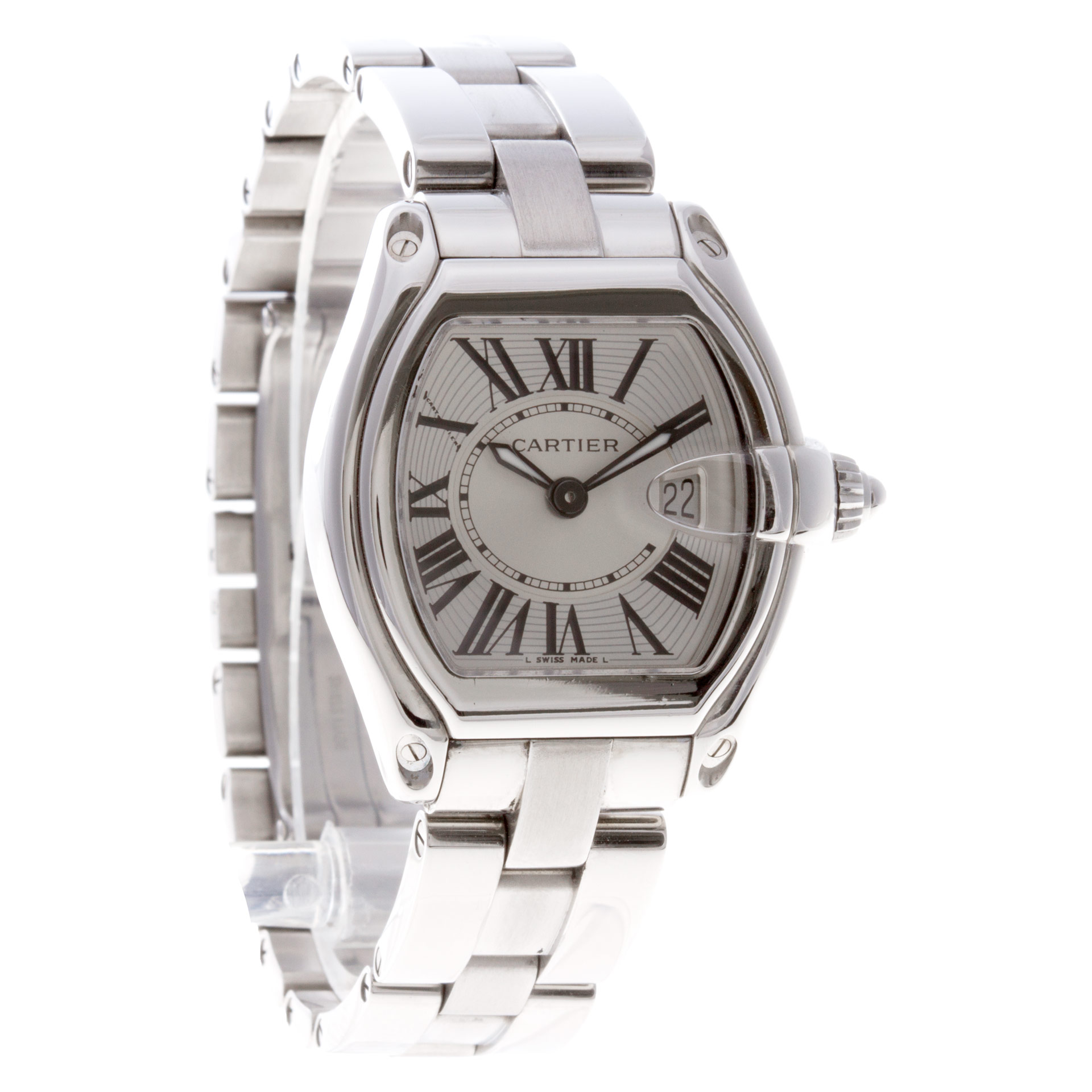 Cartier 2675 Roadster Quartz Female Stainless Steel Watches Cartier 2675 Roadster Quartz Female Stainless Steel Watches