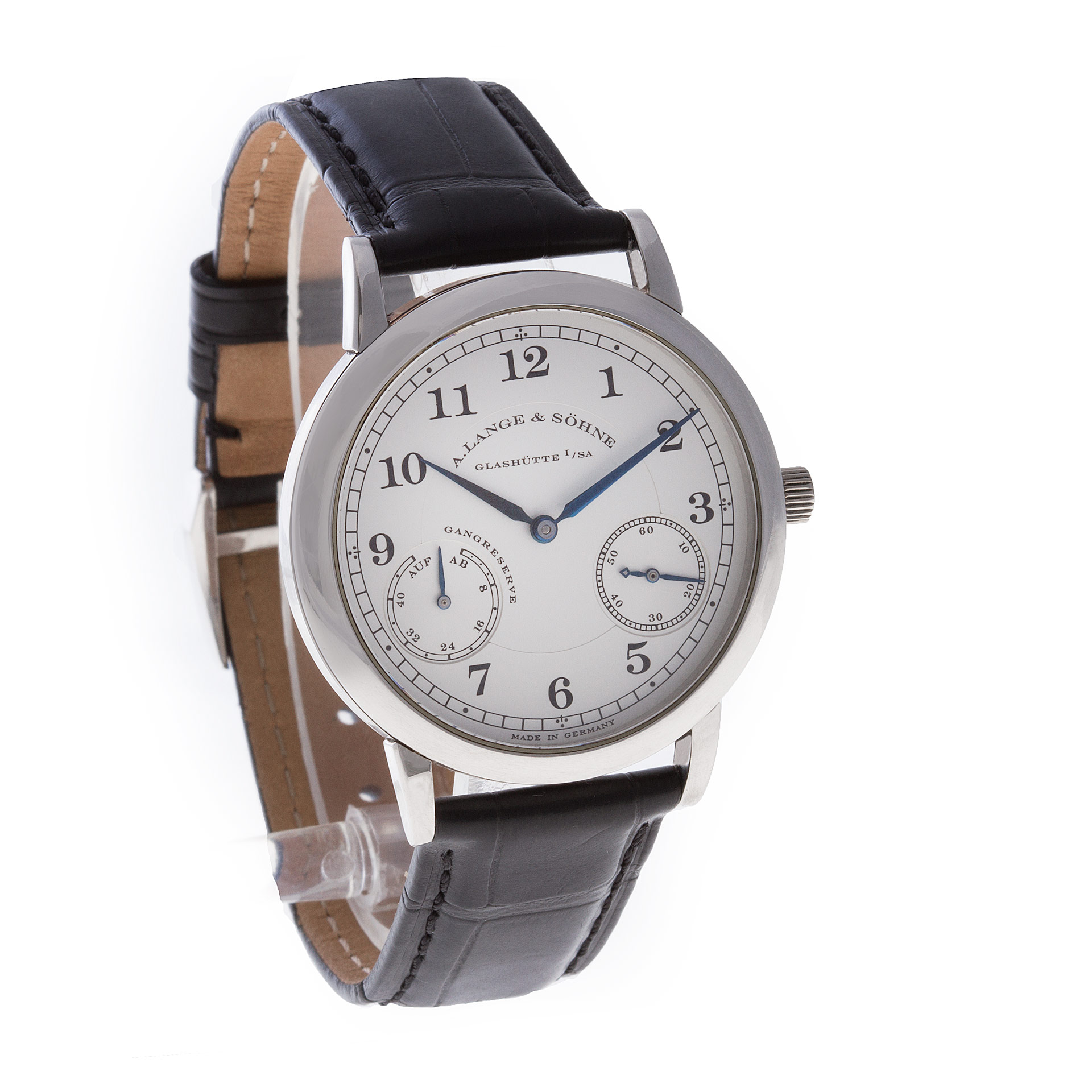 A. Lange & Sohne 221.025 1815 Up and Down Manual Male Platinum Watches A. Lange & Sohne 221.025 1815 Up and Down Manual Male Platinum Watches