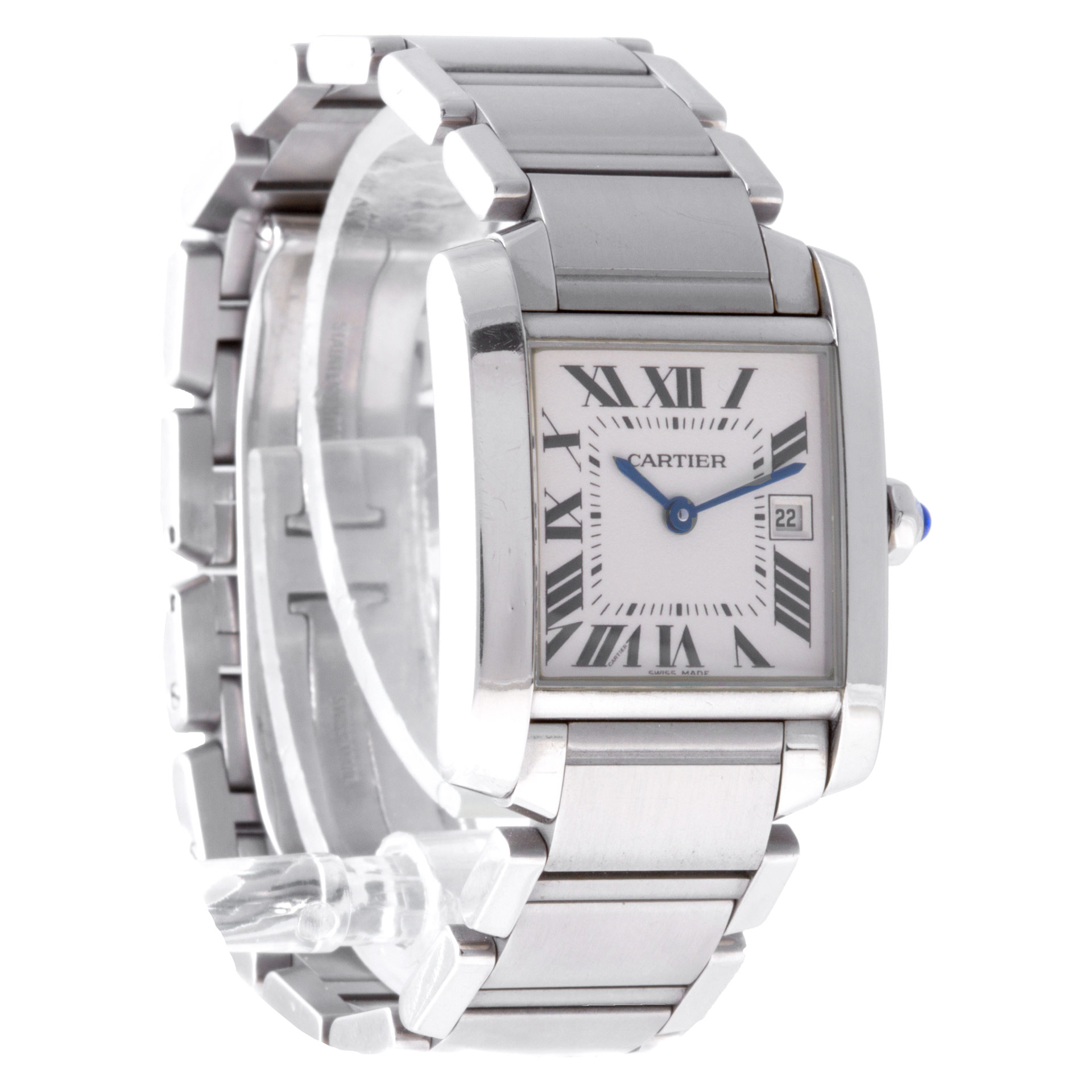 Cartier W51011Q3 Tank Francaise Quartz Unisex Stainless Steel Watches Cartier W51011Q3 Tank Francaise Quartz Unisex Stainless Steel Watches