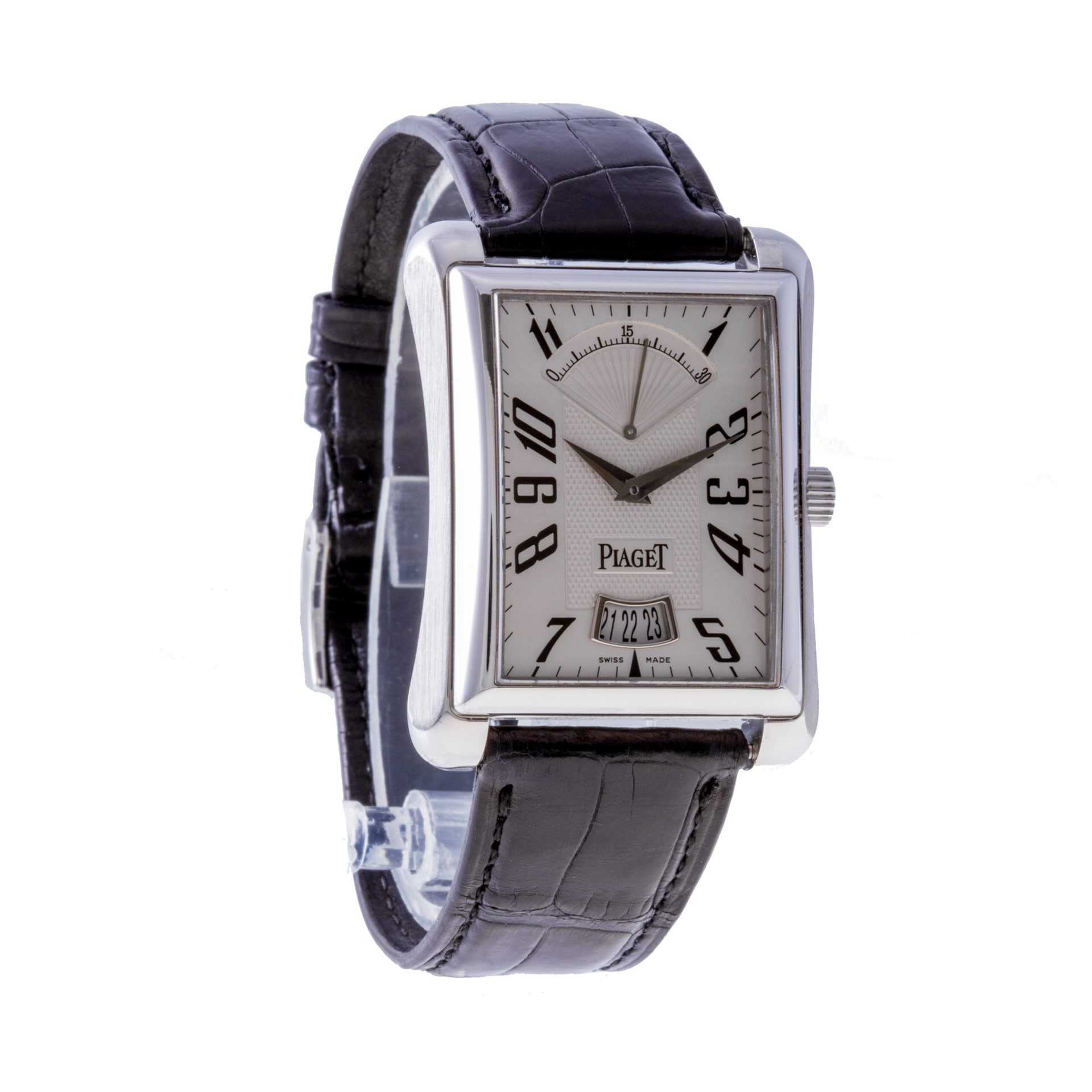 Piaget p10108 Emperador Automatic Male 18k White Gold Watches Piaget p10108 Emperador Automatic Male 18k White Gold Watches