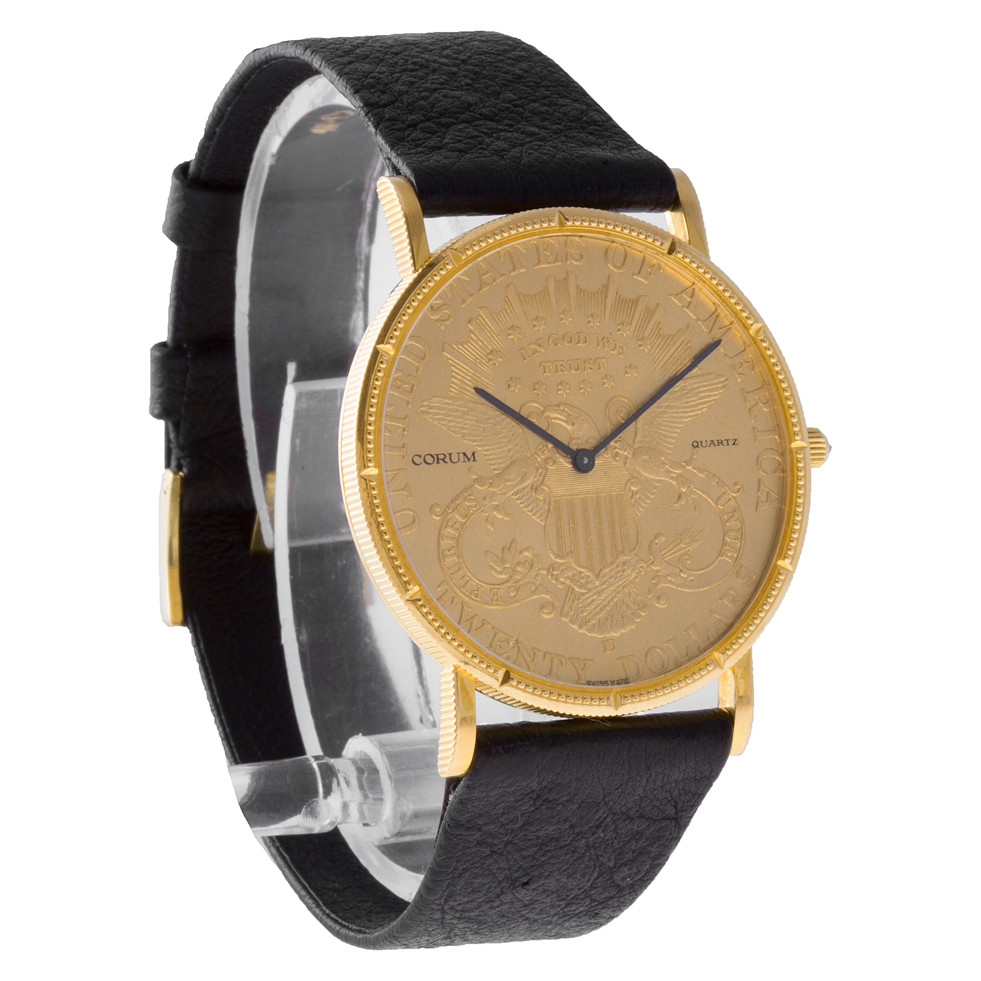 Corum CT32892 $20 Coin Quartz Male 18k Yellow Gold Watches Corum CT32892 $20 Coin Quartz Male 18k Yellow Gold Watches