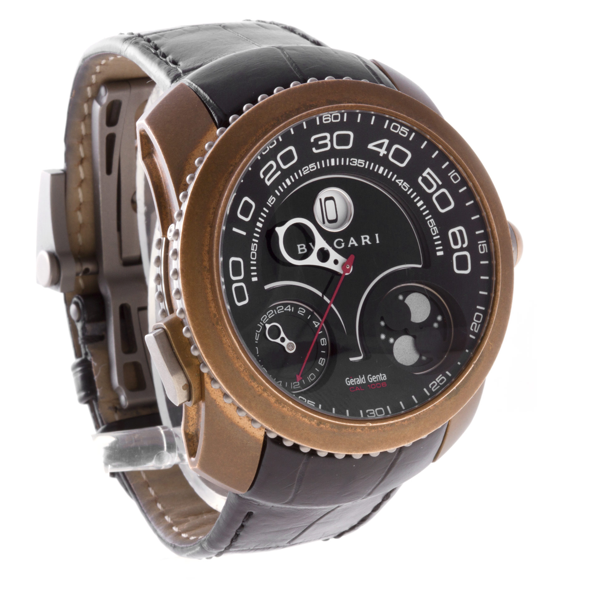 Bvlgari GSH.Y.98 MPGMT Gefica Automatic Male Bronze & Titanium Watches Bvlgari GSH.Y.98 MPGMT Gefica Automatic Male Bronze & Titanium Watches