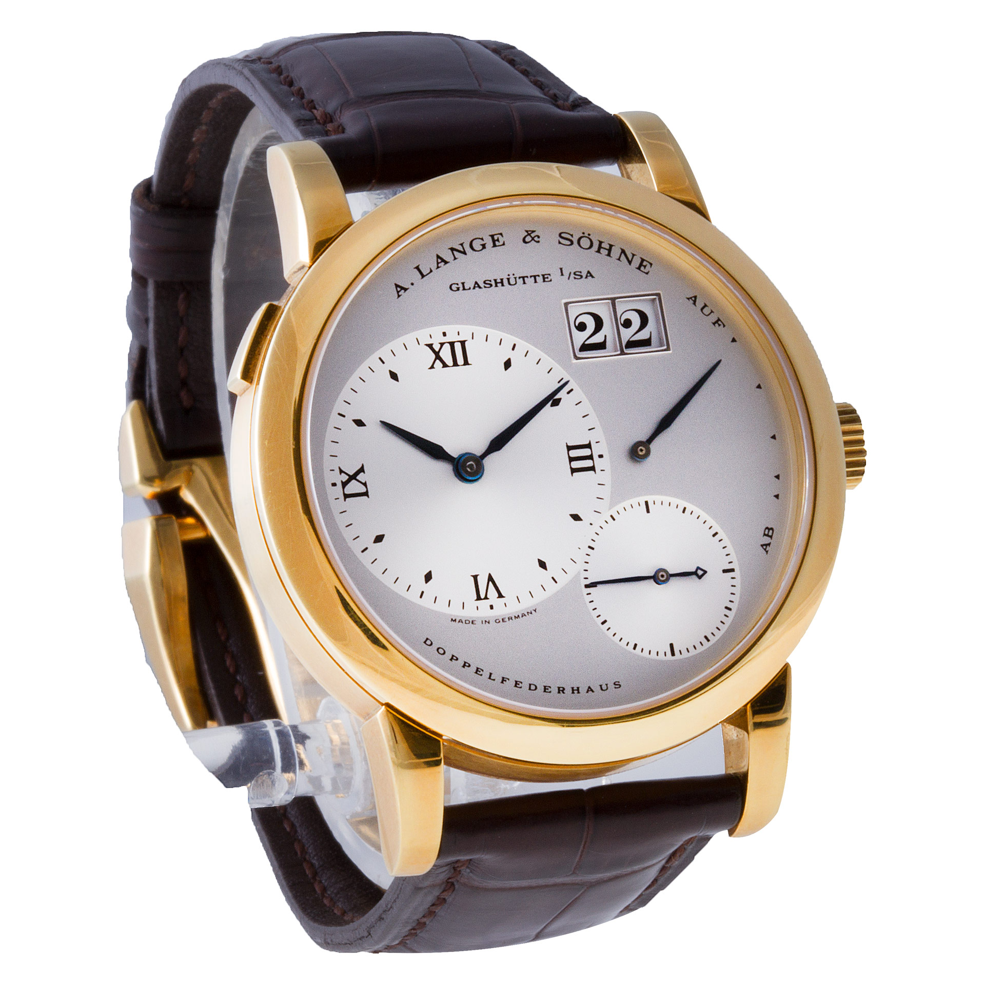 A. Lange & Sohne 101.022 Lange 1 Manual Male 18k Yellow Gold Watches A. Lange & Sohne 101.022 Lange 1 Manual Male 18k Yellow Gold Watches
