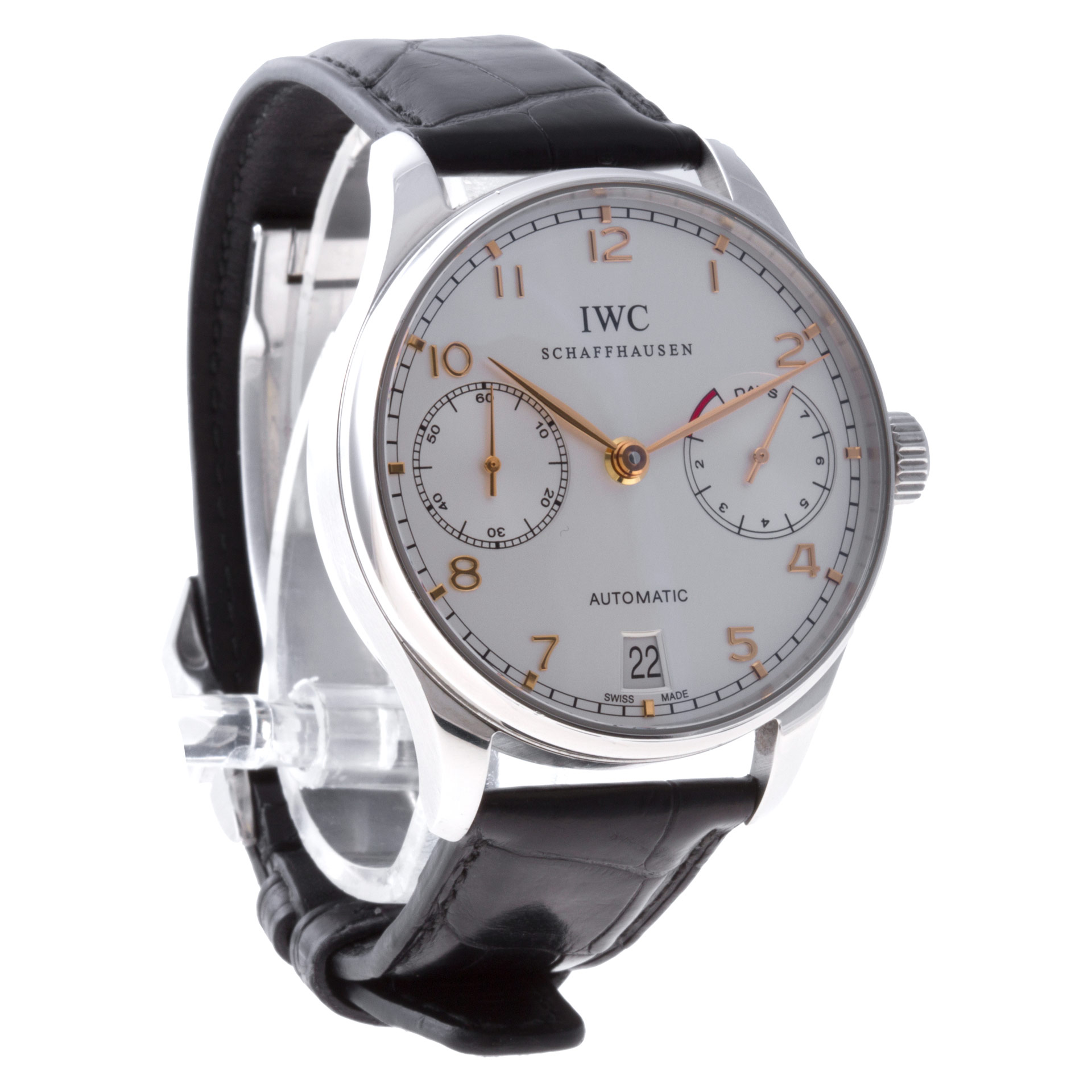 IWC IW500114 Portuguese Automatic Male Stainless Steel Watches IWC IW500114 Portuguese Automatic Male Stainless Steel Watches