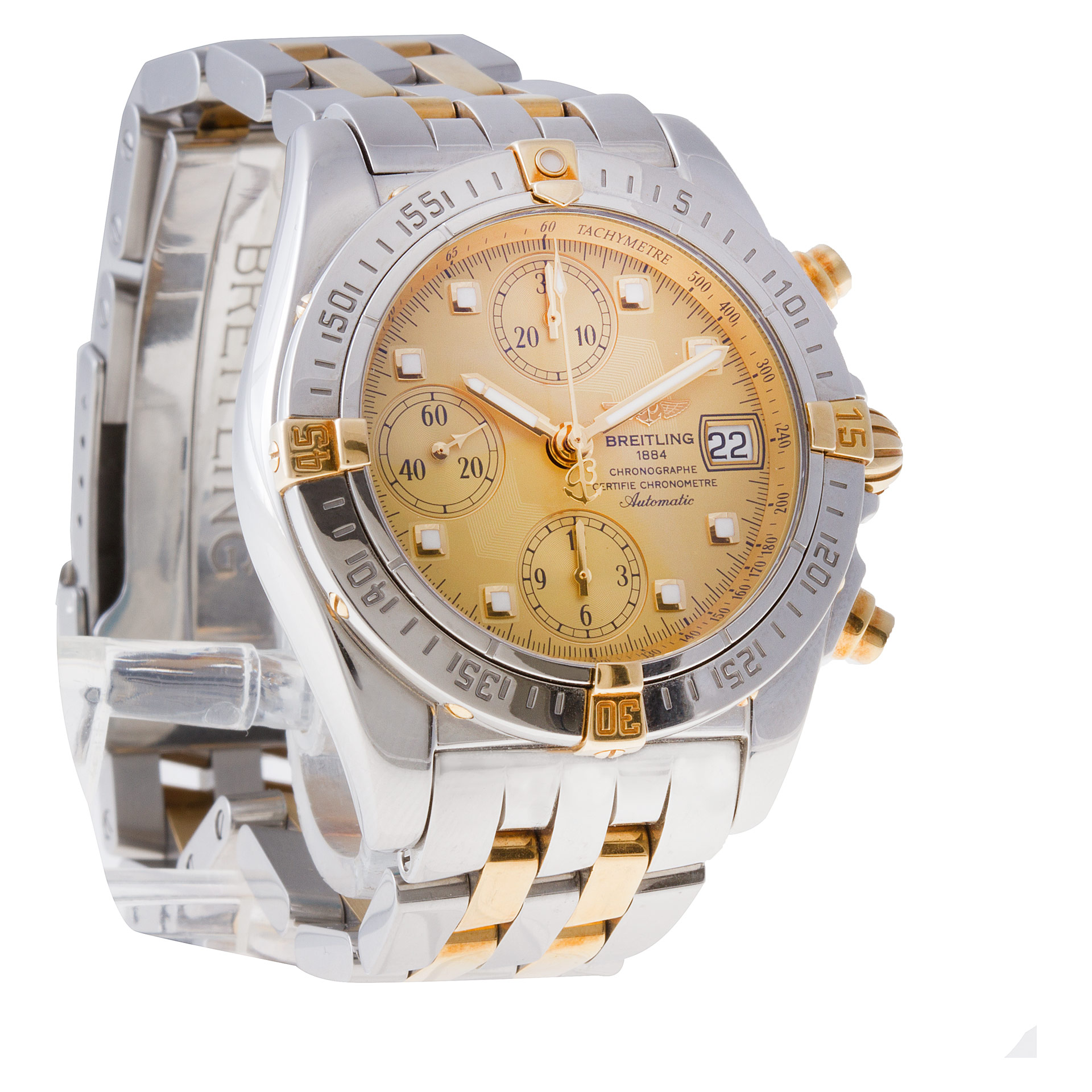 Breitling B13358 Chrono Cockpit Automatic Male 18k gold & Stainless Steel Watches Breitling B13358 Chrono Cockpit Automatic Male 18k gold & Stainless Steel Watches