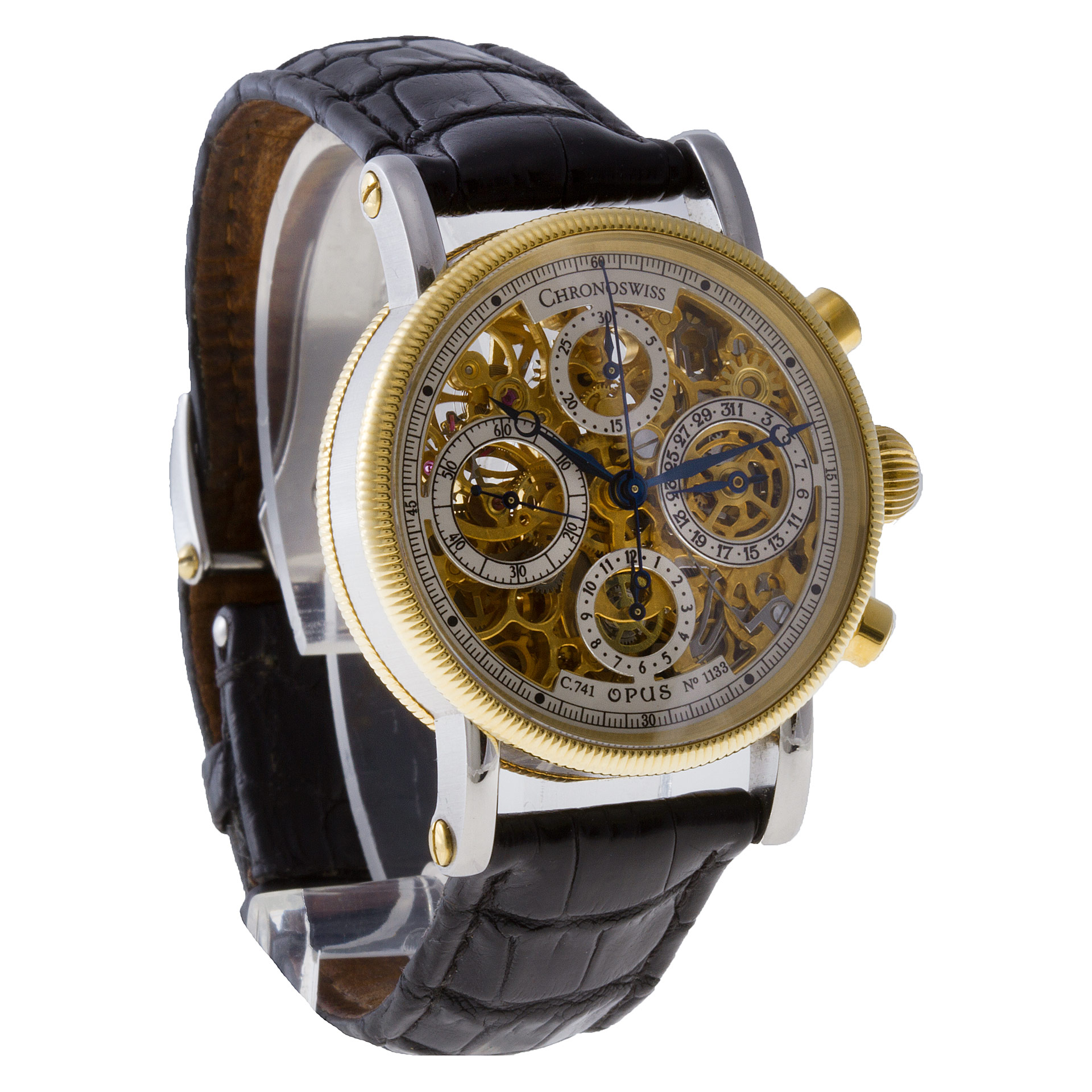 Chronoswiss ch7522 Opus Automatic Male 18k gold & Stainless Steel Watches Chronoswiss ch7522 Opus Automatic Male 18k gold & Stainless Steel Watches