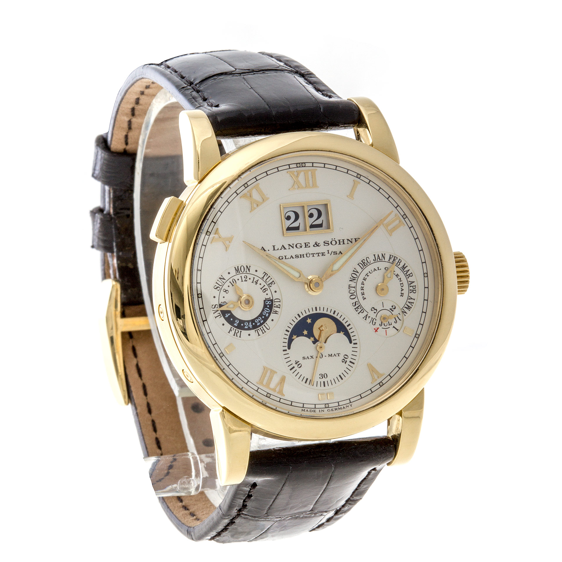 A. Lange & Sohne 310.021 Langematik Automatic Male 18k yellow gold Watches A. Lange & Sohne 310.021 Langematik Automatic Male 18k yellow gold Watches