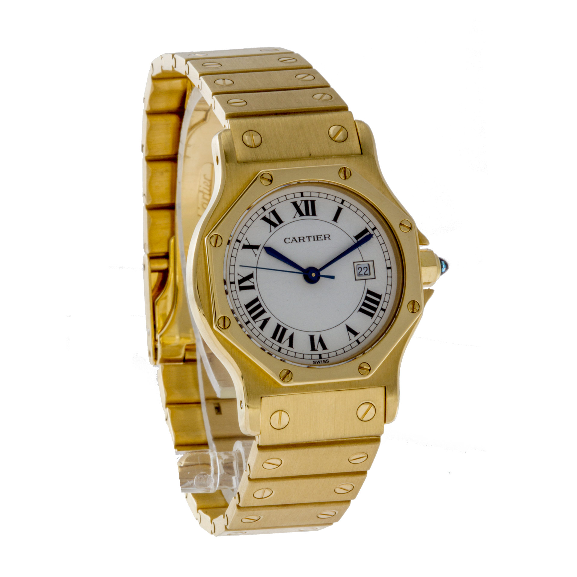 Cartier Cartier 1048 Santos Automatic Unisex 18k yellow gold Watches Cartier Cartier 1048 Santos Automatic Unisex 18k yellow gold Watches