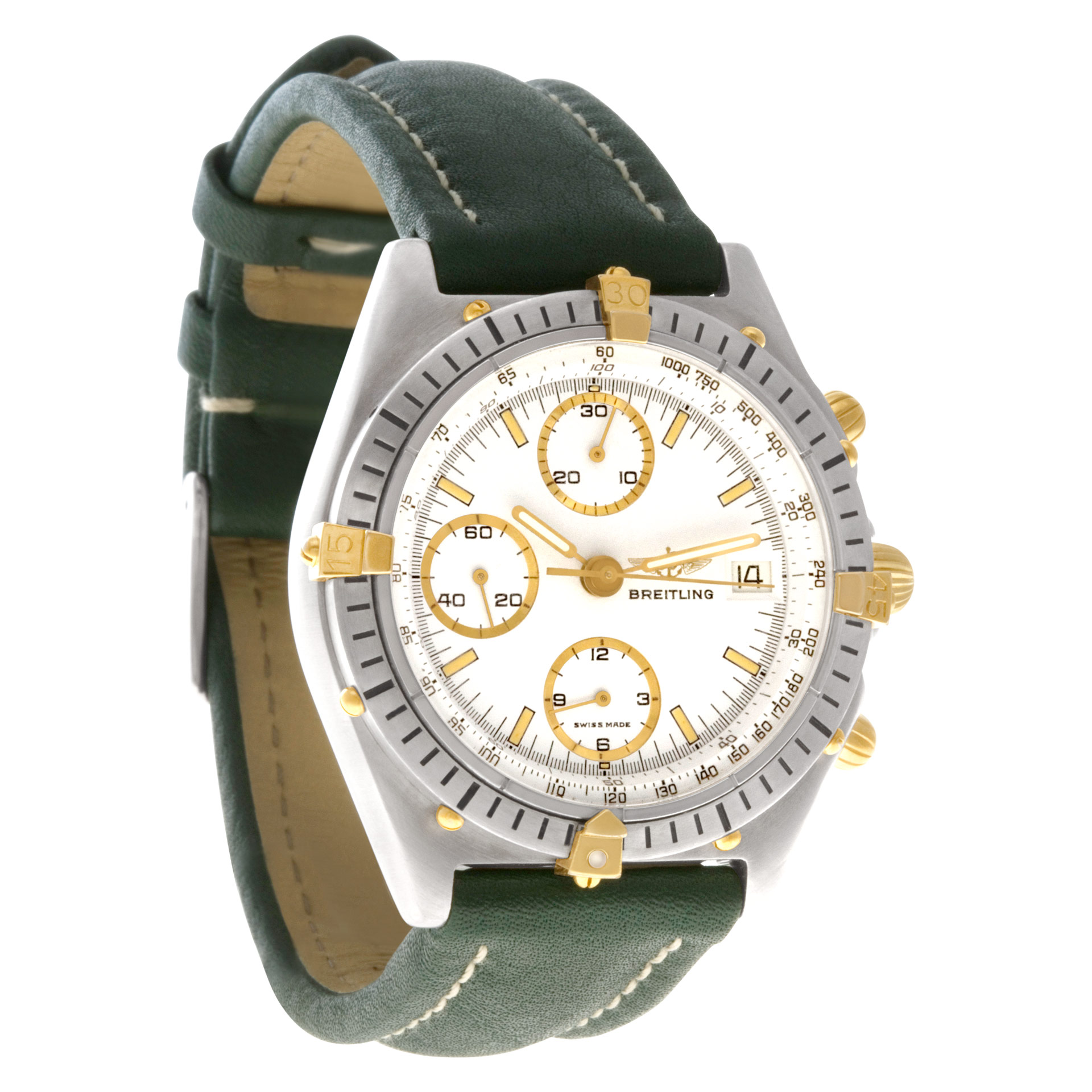 Breitling 81950 Chronograph Automatic Unisex 18k gold & Stainless Steel Watches Breitling 81950 Chronograph Automatic Unisex 18k gold & Stainless Steel Watches