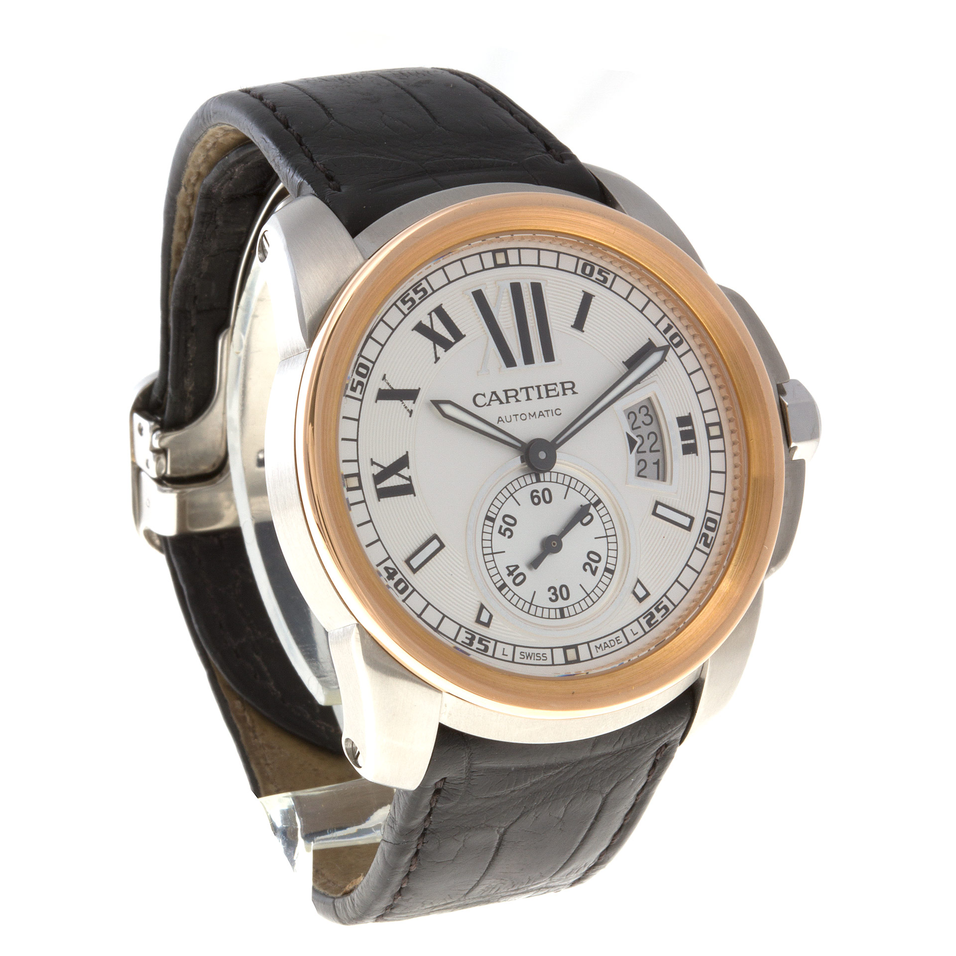 Cartier W7100039 Calibre Automatic Male Stainless Steel Watches Cartier W7100039 Calibre Automatic Male Stainless Steel Watches