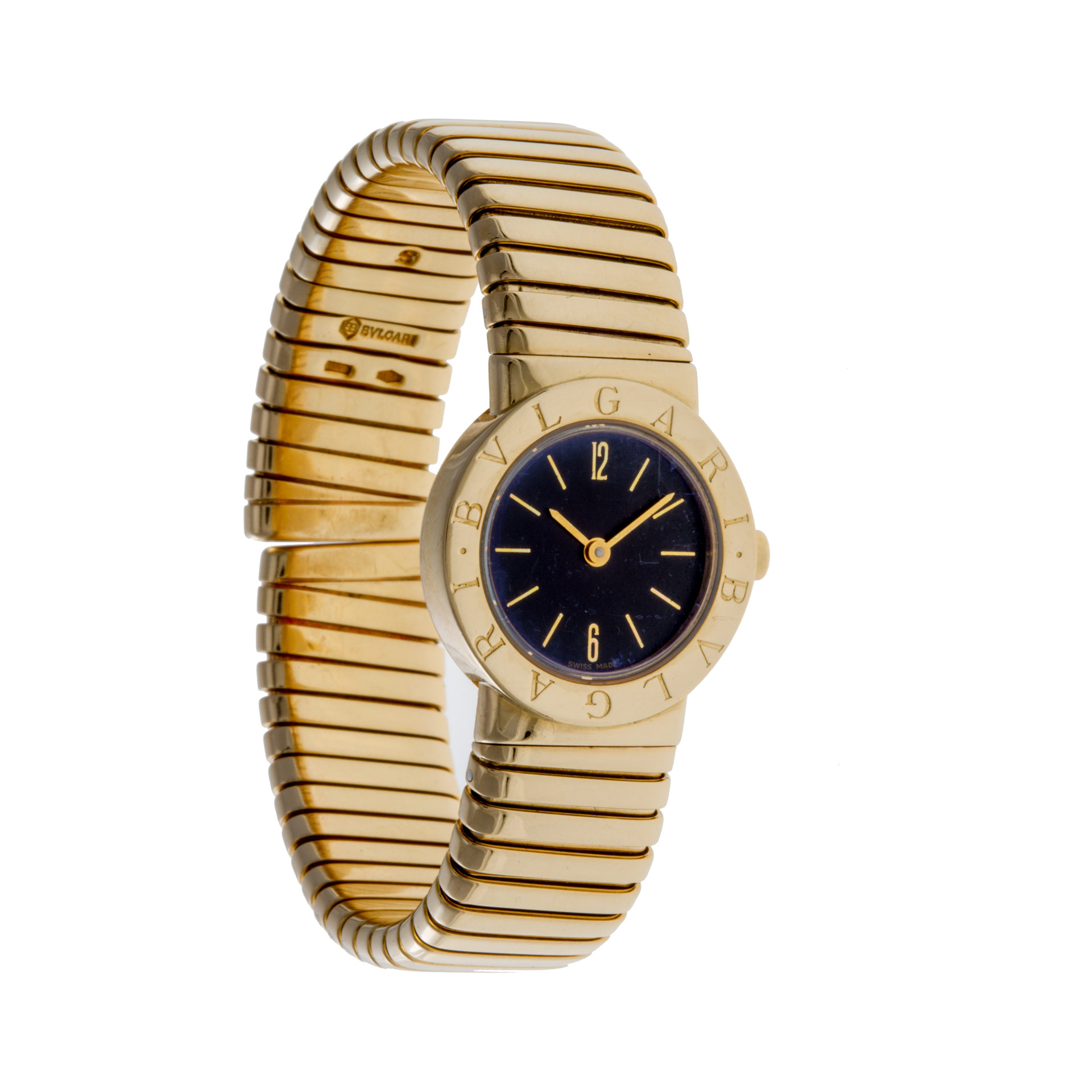 Bvlgari BB232T Tubogas Quartz Female 18k yellow gold Watches Bvlgari BB232T Tubogas Quartz Female 18k yellow gold Watches