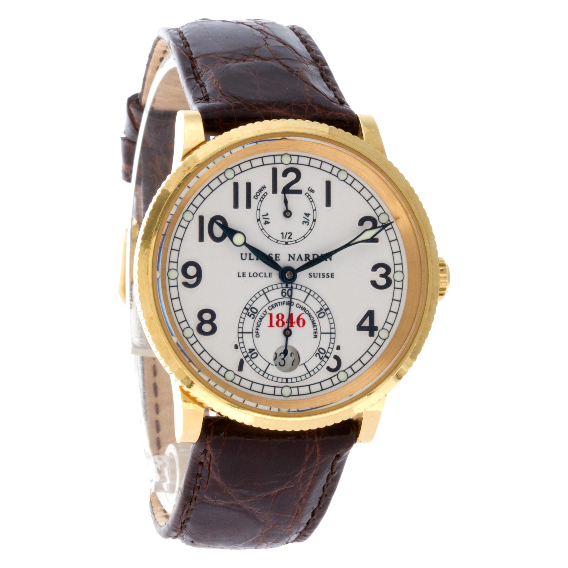 Ulysse Nardin 261-77 Marine Chronometer Automatic Male 18k yellow gold Watches Ulysse Nardin 261-77 Marine Chronometer Automatic Male 18k yellow gold Watches