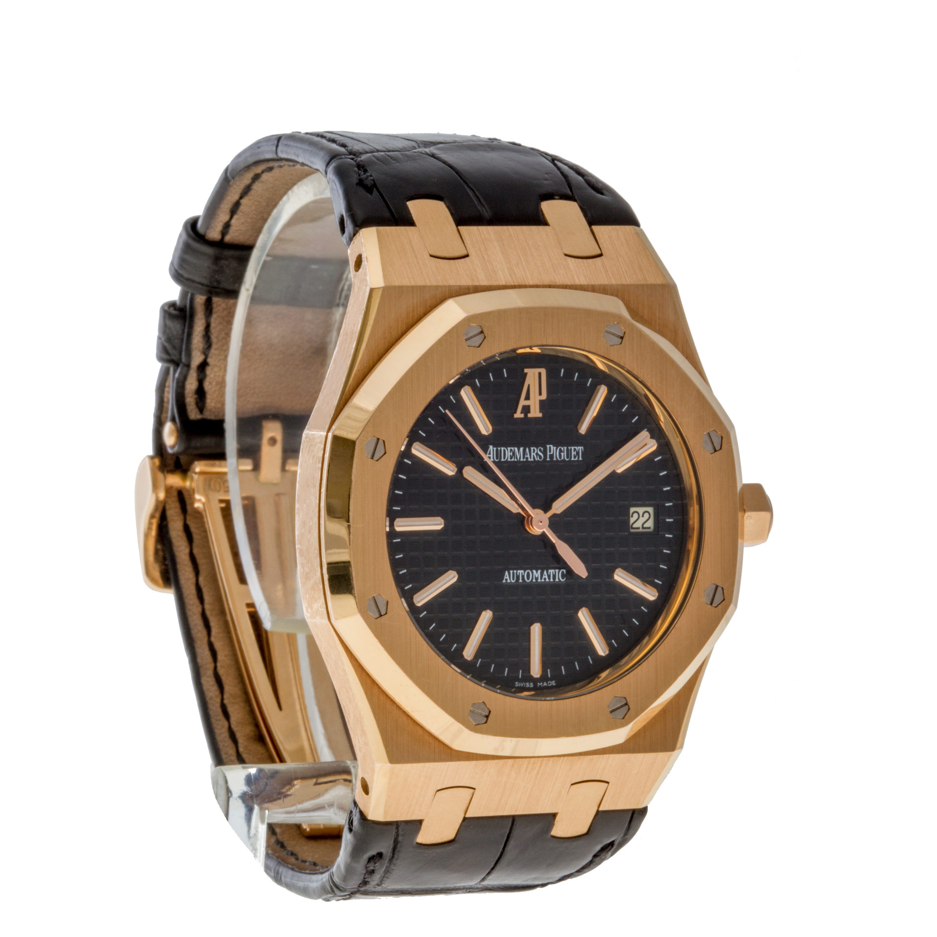 Audemars Piguet 15400Or.oo.d002Cr.01 Royal Oak Automatic Male 18k Pink Gold Watches Audemars Piguet 15400Or.oo.d002Cr.01 Royal Oak Automatic Male 18k Pink Gold Watches
