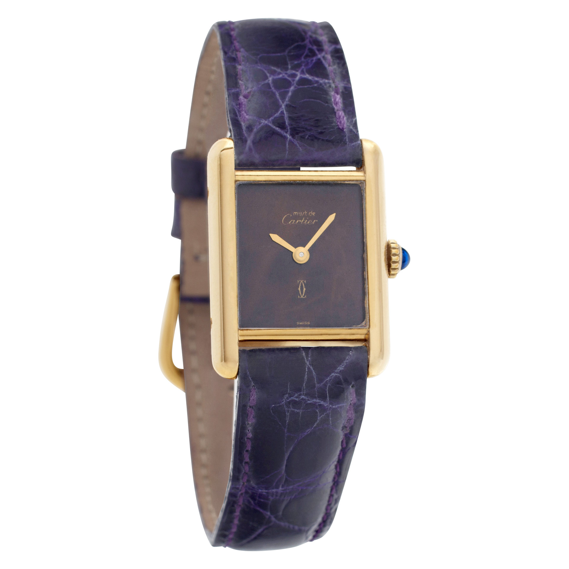 Cartier Cartier 1991 Tank Quartz Female Vermeil Watches Cartier Cartier 1991 Tank Quartz Female Vermeil Watches