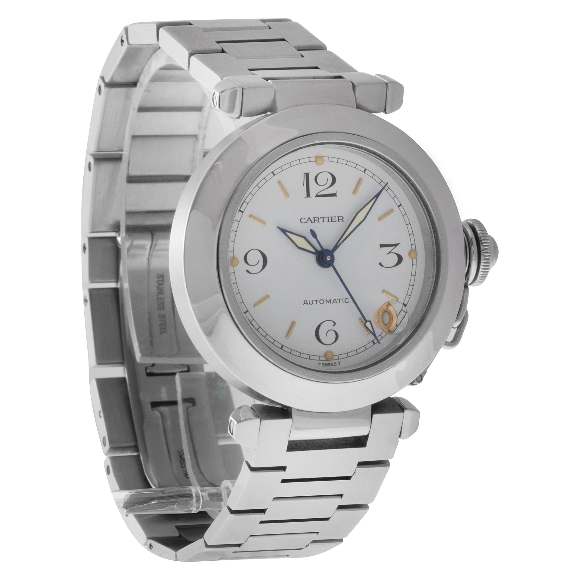 Cartier 2324 Pasha Automatic Unisex Stainless Steel Watches Cartier 2324 Pasha Automatic Unisex Stainless Steel Watches