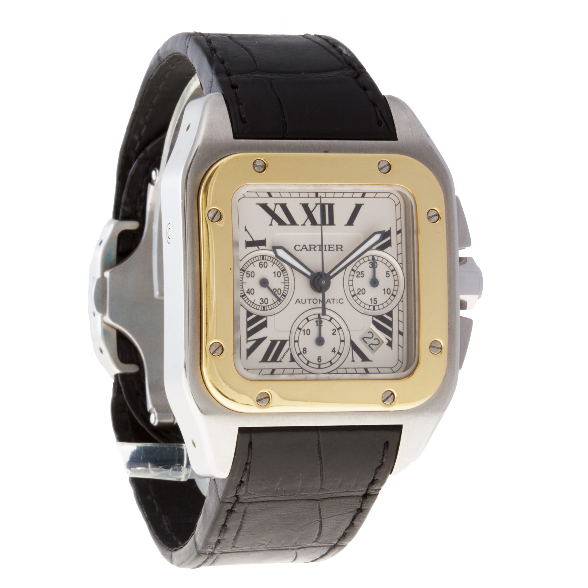 Cartier w20091x7 Santos 100 Automatic Male Stainless Steel Watches Cartier w20091x7 Santos 100 Automatic Male Stainless Steel Watches