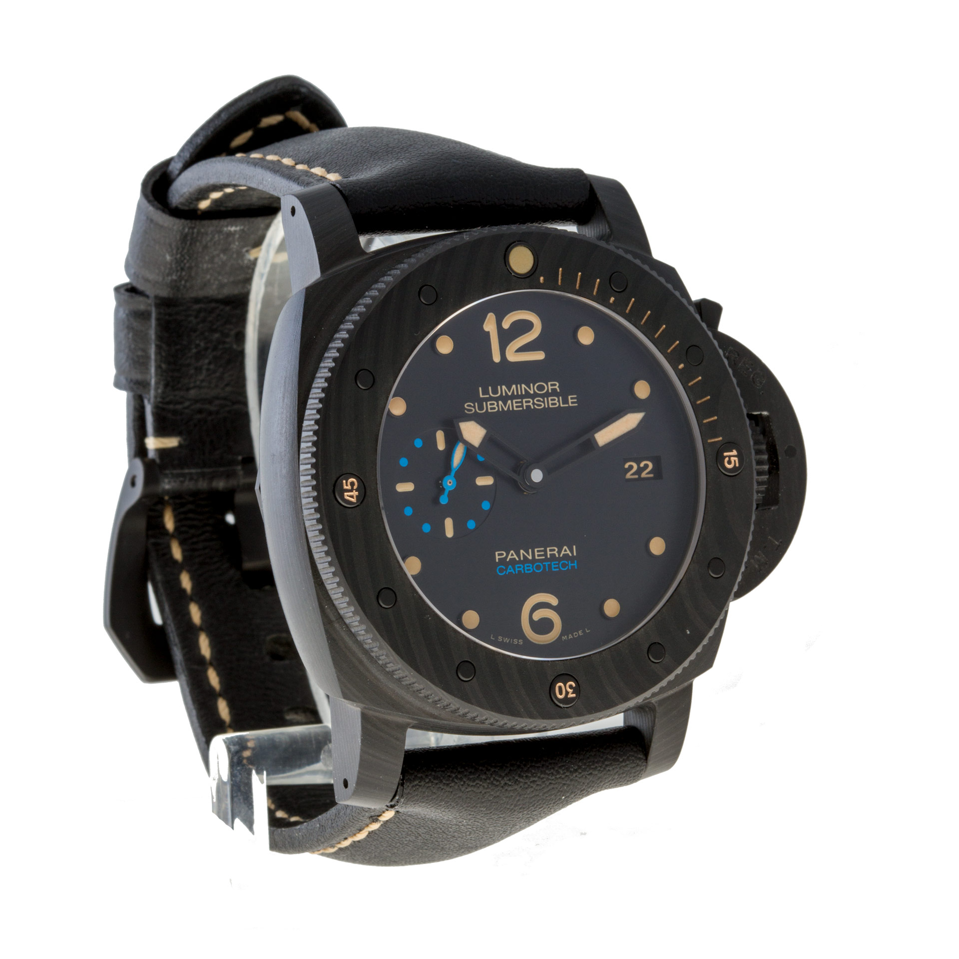 Panerai PAM00616 Submersible Automatic Male Carbon Fiber Watches Panerai PAM00616 Submersible Automatic Male Carbon Fiber Watches