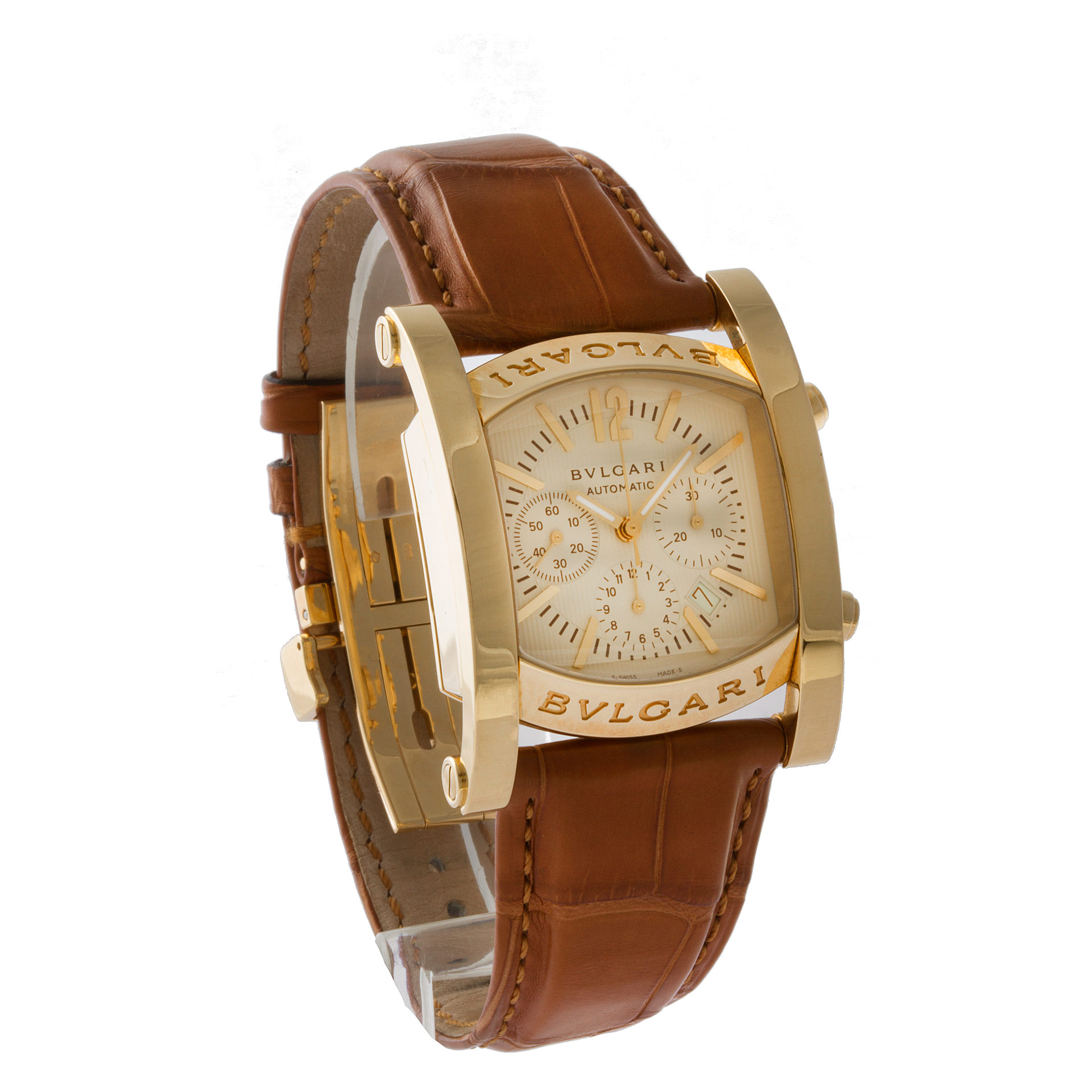 Bvlgari AA44GCH Assioma Automatic Male 18k yellow gold Watches Bvlgari AA44GCH Assioma Automatic Male 18k yellow gold Watches