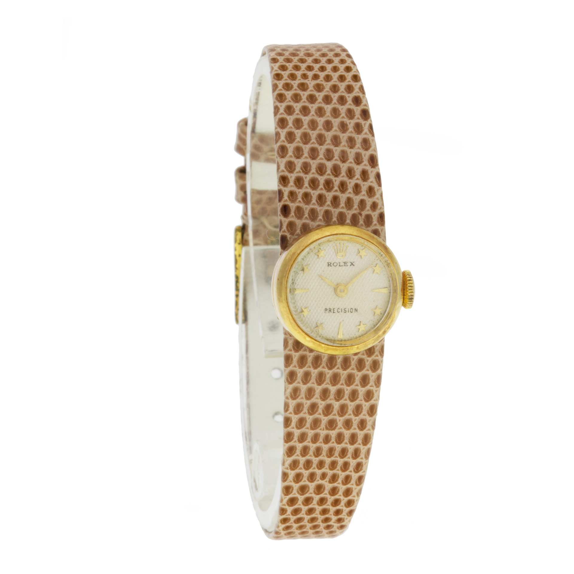 Rolex Rolex 6724 Orchid Manual Female 18k yellow gold Watches Rolex Rolex 6724 Orchid Manual Female 18k yellow gold Watches