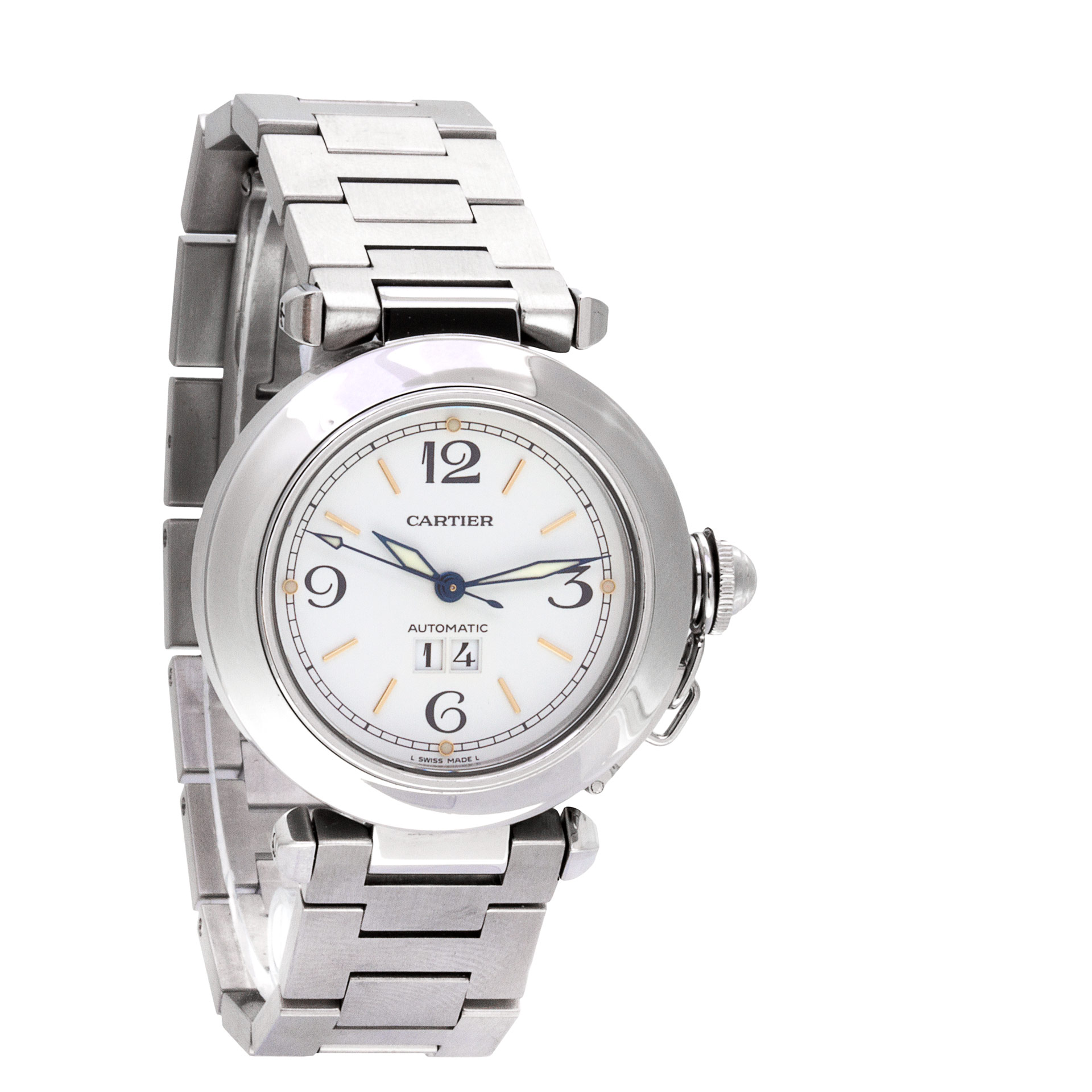 Cartier w31044m7 Pasha C Automatic Female Stainless Steel Watches Cartier w31044m7 Pasha C Automatic Female Stainless Steel Watches