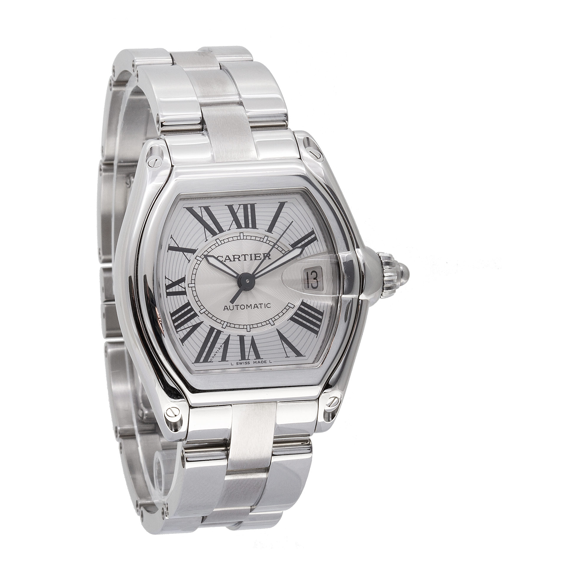 Cartier W62025V3 Roadster Automatic Male Stainless Steel Watches Cartier W62025V3 Roadster Automatic Male Stainless Steel Watches