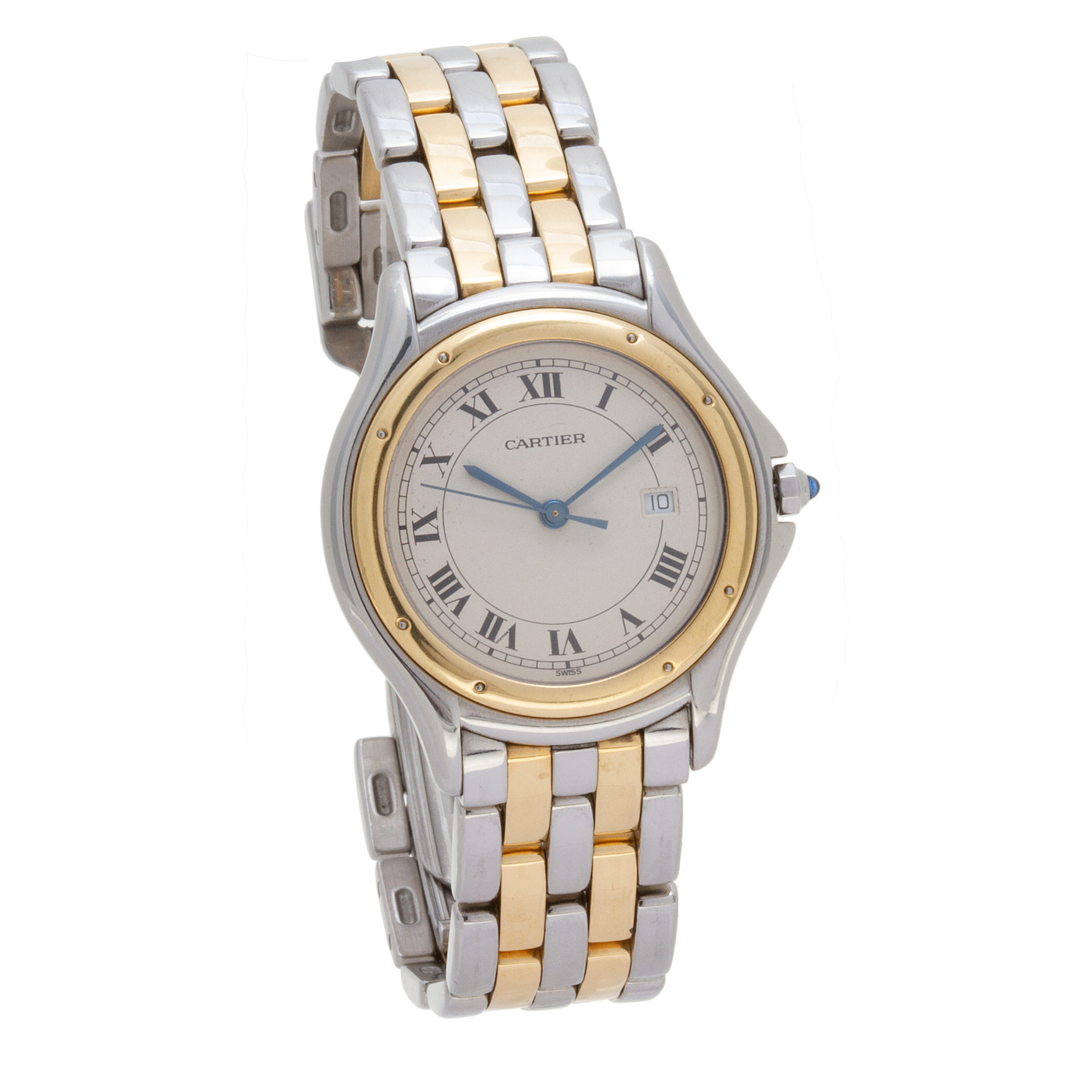 Cartier 17904 Cougar Quartz Unisex Stainless Steel Watches Cartier 17904 Cougar Quartz Unisex Stainless Steel Watches