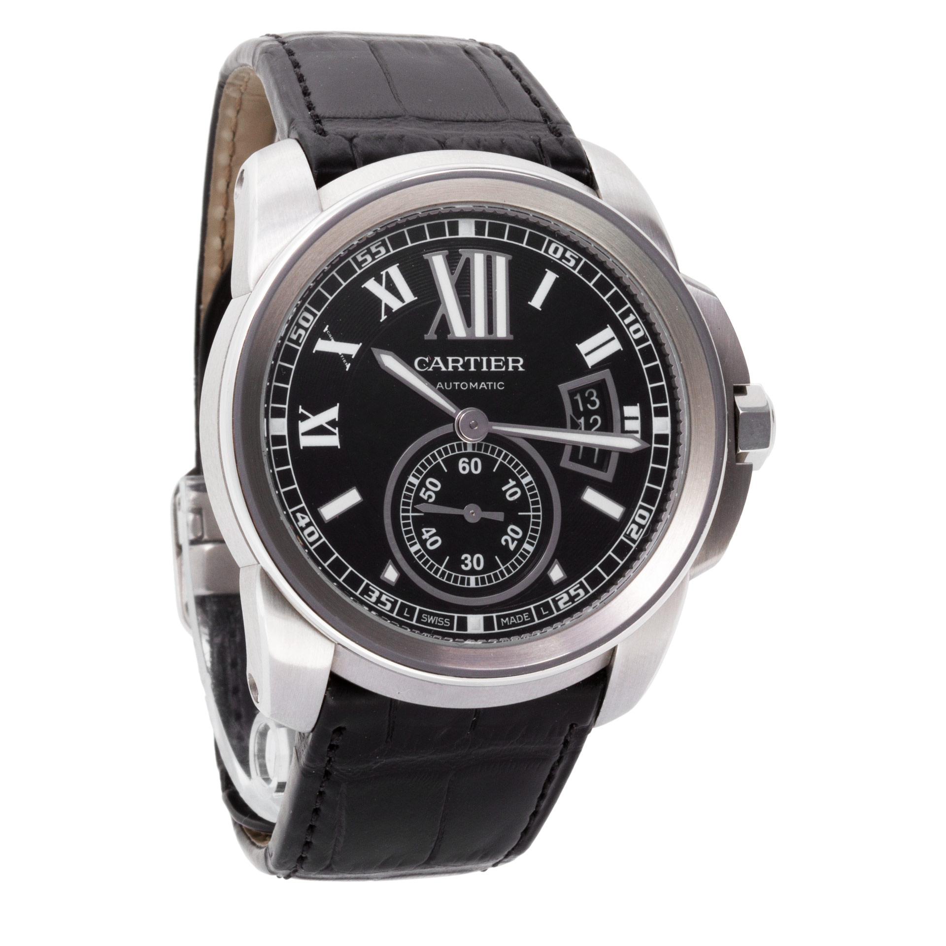 Cartier w7100037 Calibre Automatic Male Stainless Steel Watches Cartier w7100037 Calibre Automatic Male Stainless Steel Watches