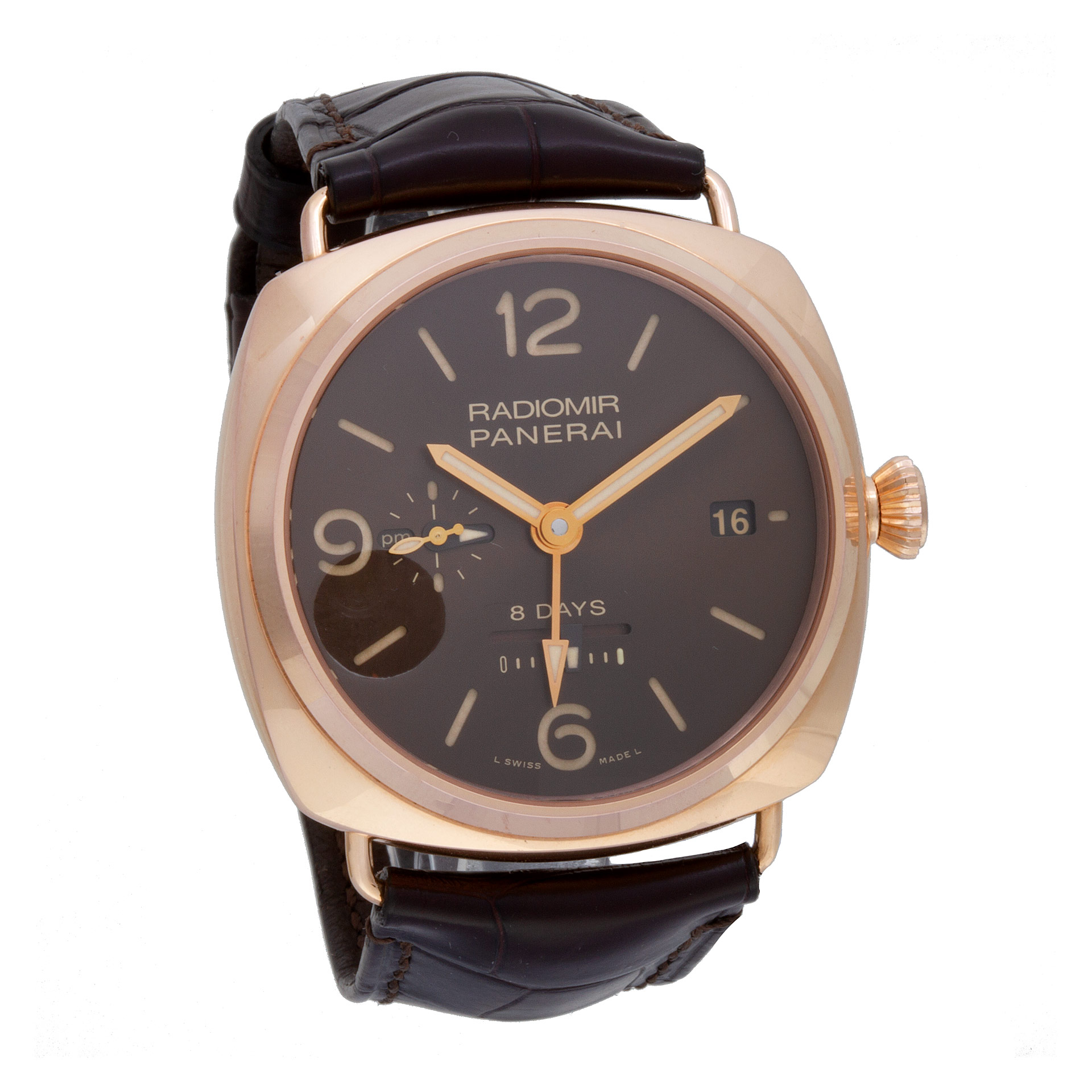 Panerai PAM 395 Radiomir Manual Male 18k rose gold Watches Panerai PAM 395 Radiomir Manual Male 18k rose gold Watches