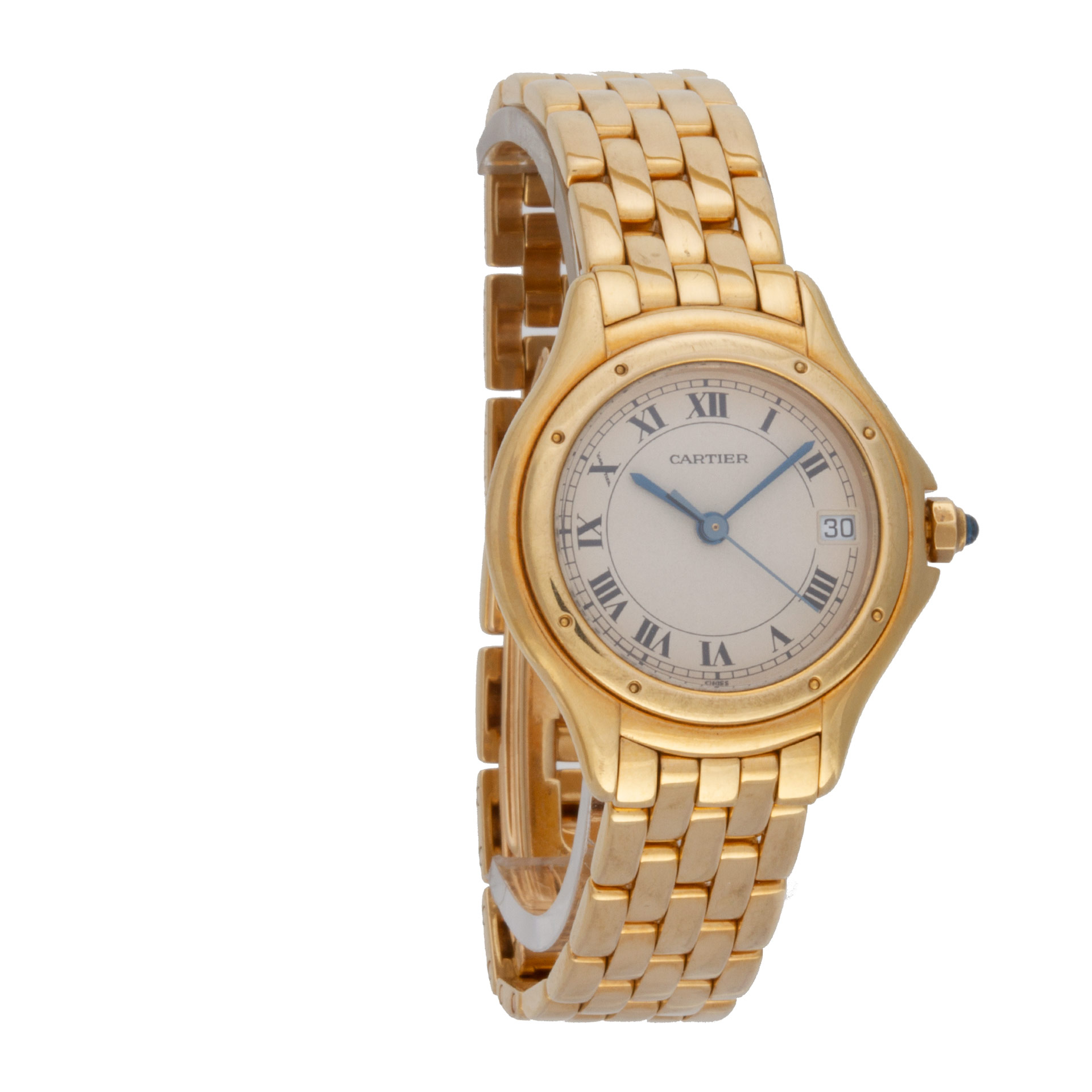 Cartier 00586 Cougar Quartz Female 18k yellow gold Watches Cartier 00586 Cougar Quartz Female 18k yellow gold Watches