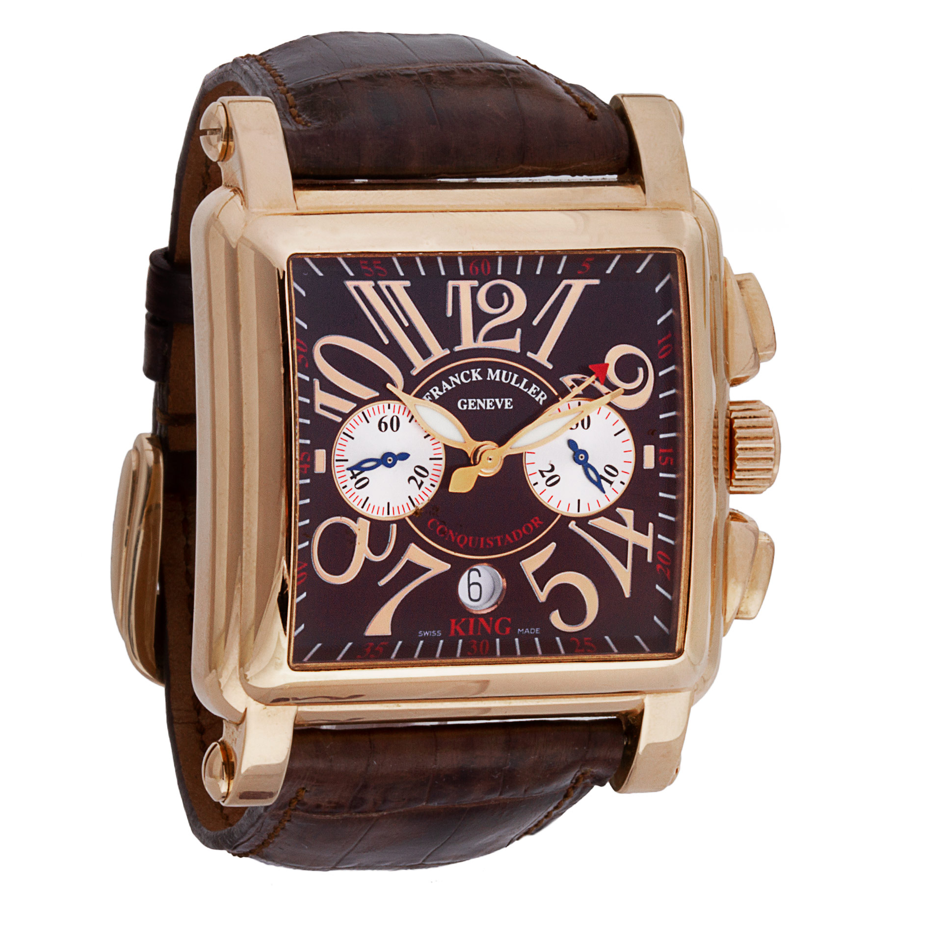 Franck Muller 10000 K CC Conquistador Automatic Male 18k rose gold Watches Franck Muller 10000 K CC Conquistador Automatic Male 18k rose gold Watches