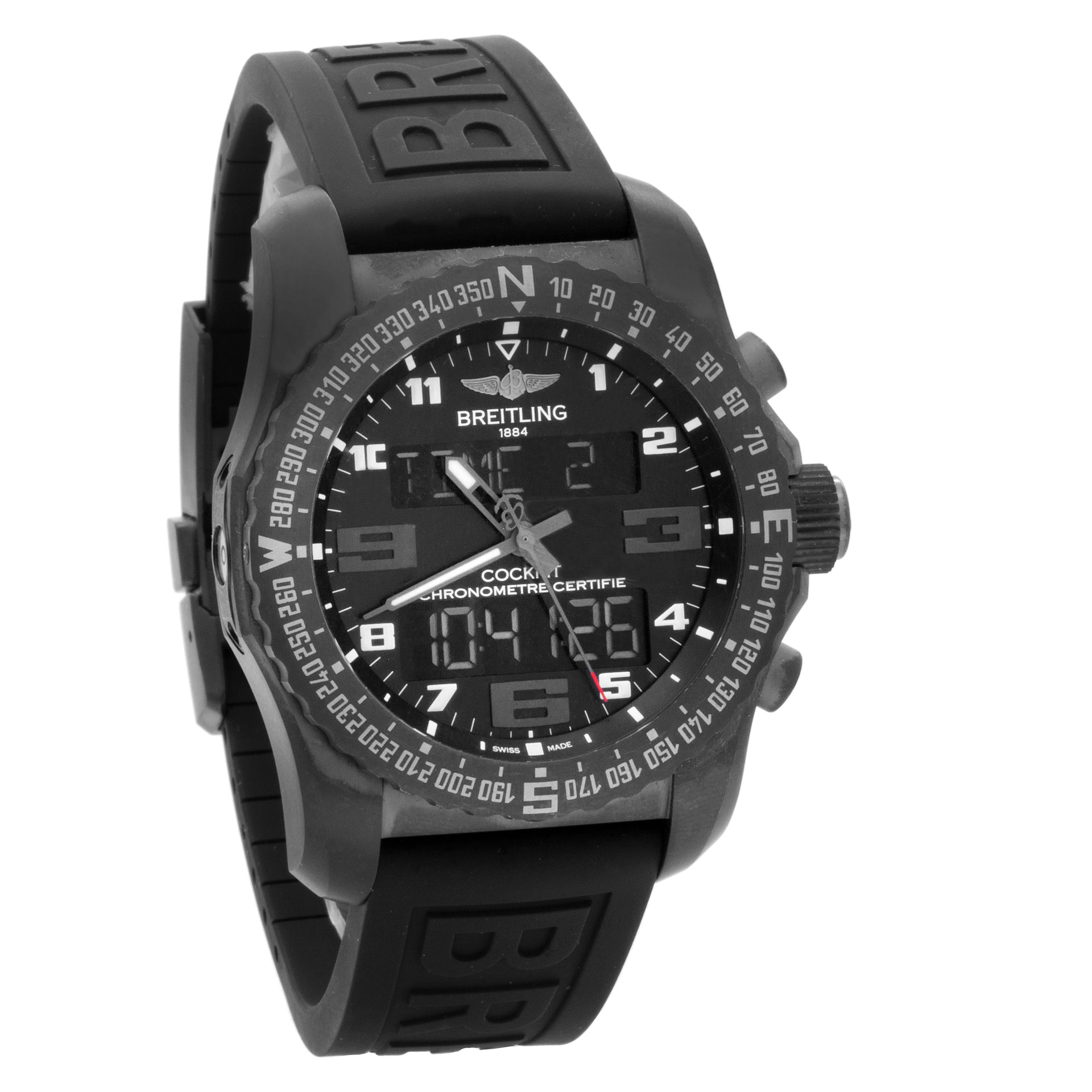 Breitling VB5010 Cockpit Quartz Male Titanium Watches Breitling VB5010 Cockpit Quartz Male Titanium Watches