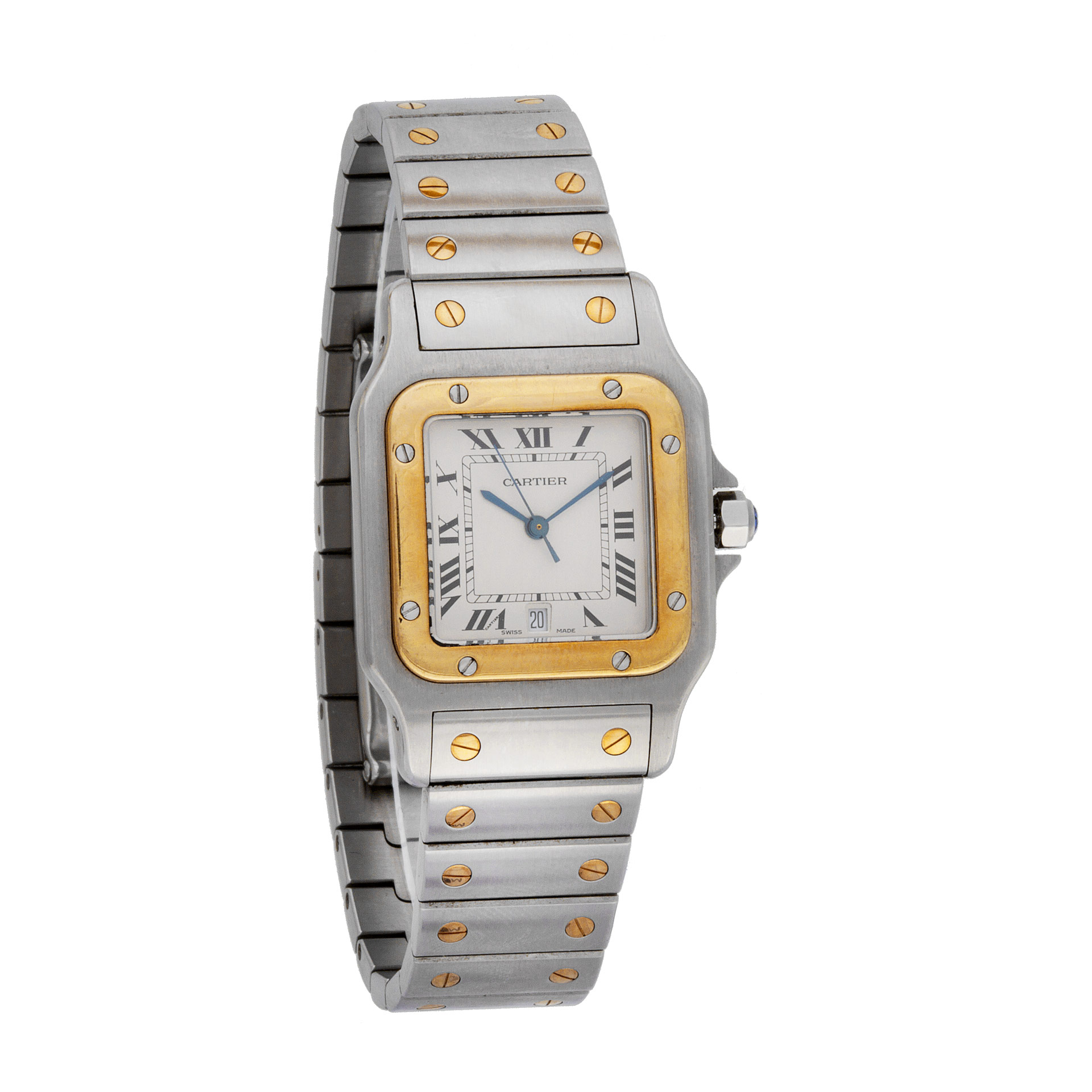 Cartier 187901 Santos Quartz Unisex Stainless Steel Watches Cartier 187901 Santos Quartz Unisex Stainless Steel Watches