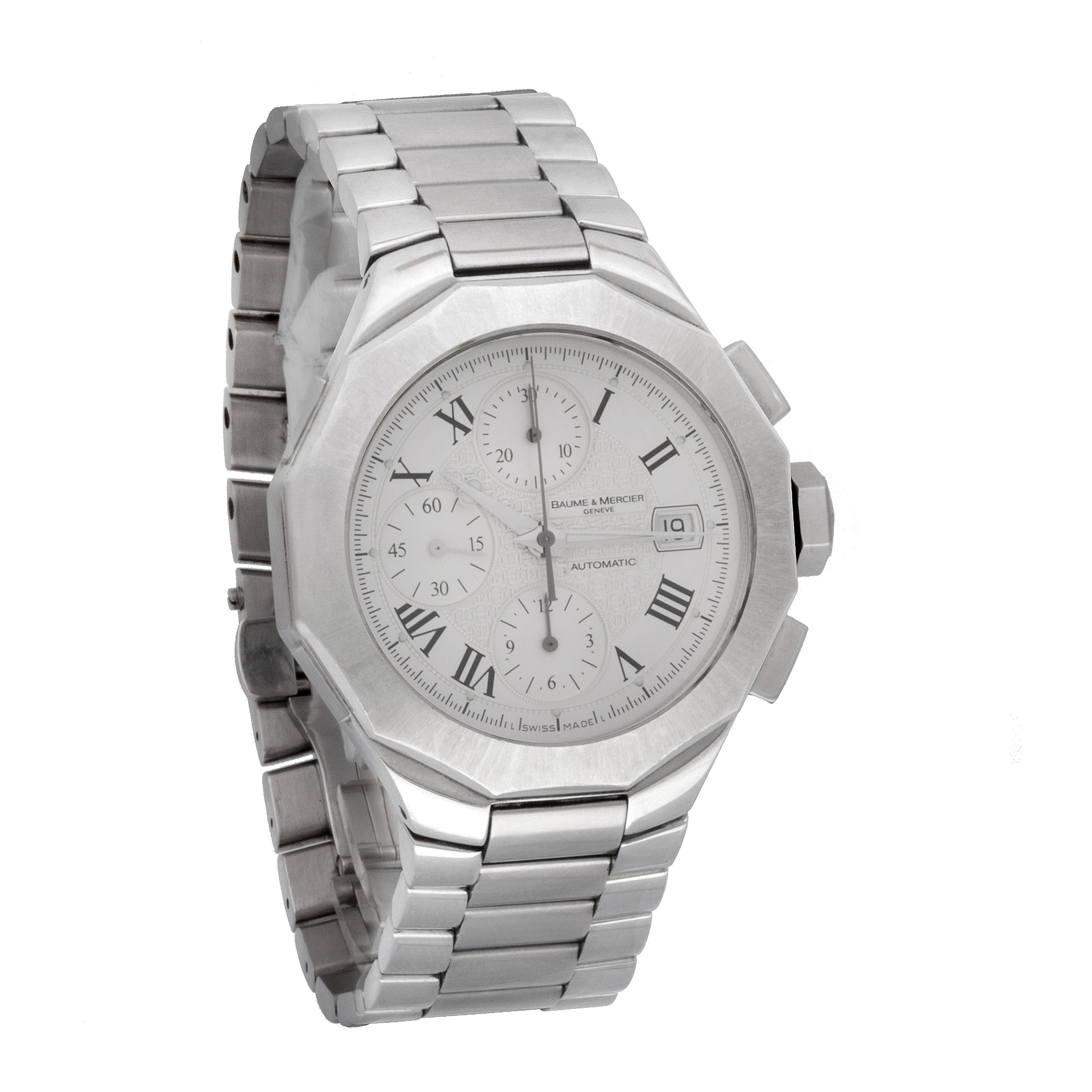 Baume & Mercier 65539 Riviera Automatic Male Stainless Steel Watches Baume & Mercier 65539 Riviera Automatic Male Stainless Steel Watches