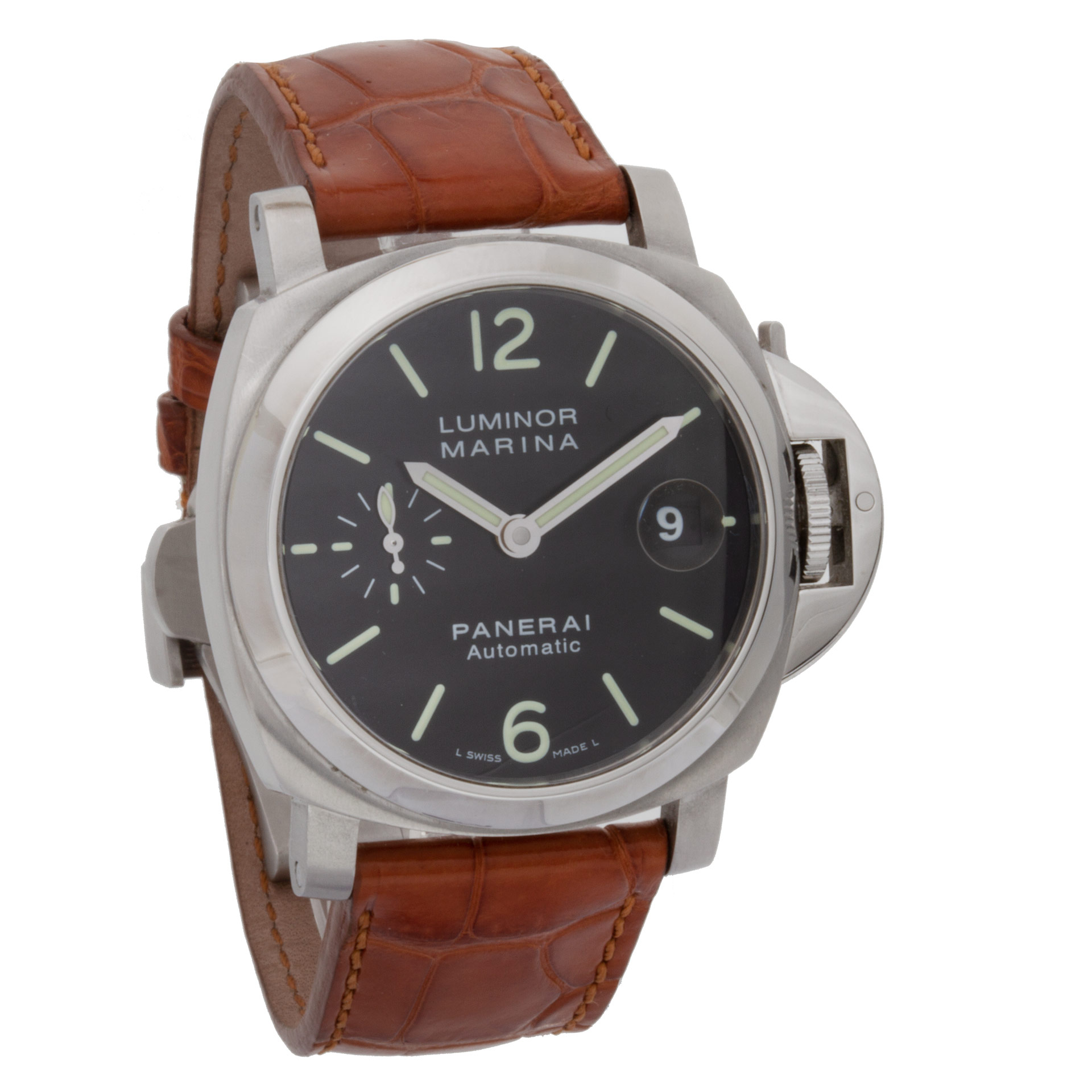 Panerai pam00048 Luminor Marina Automatic Male Stainless Steel Watches Panerai pam00048 Luminor Marina Automatic Male Stainless Steel Watches