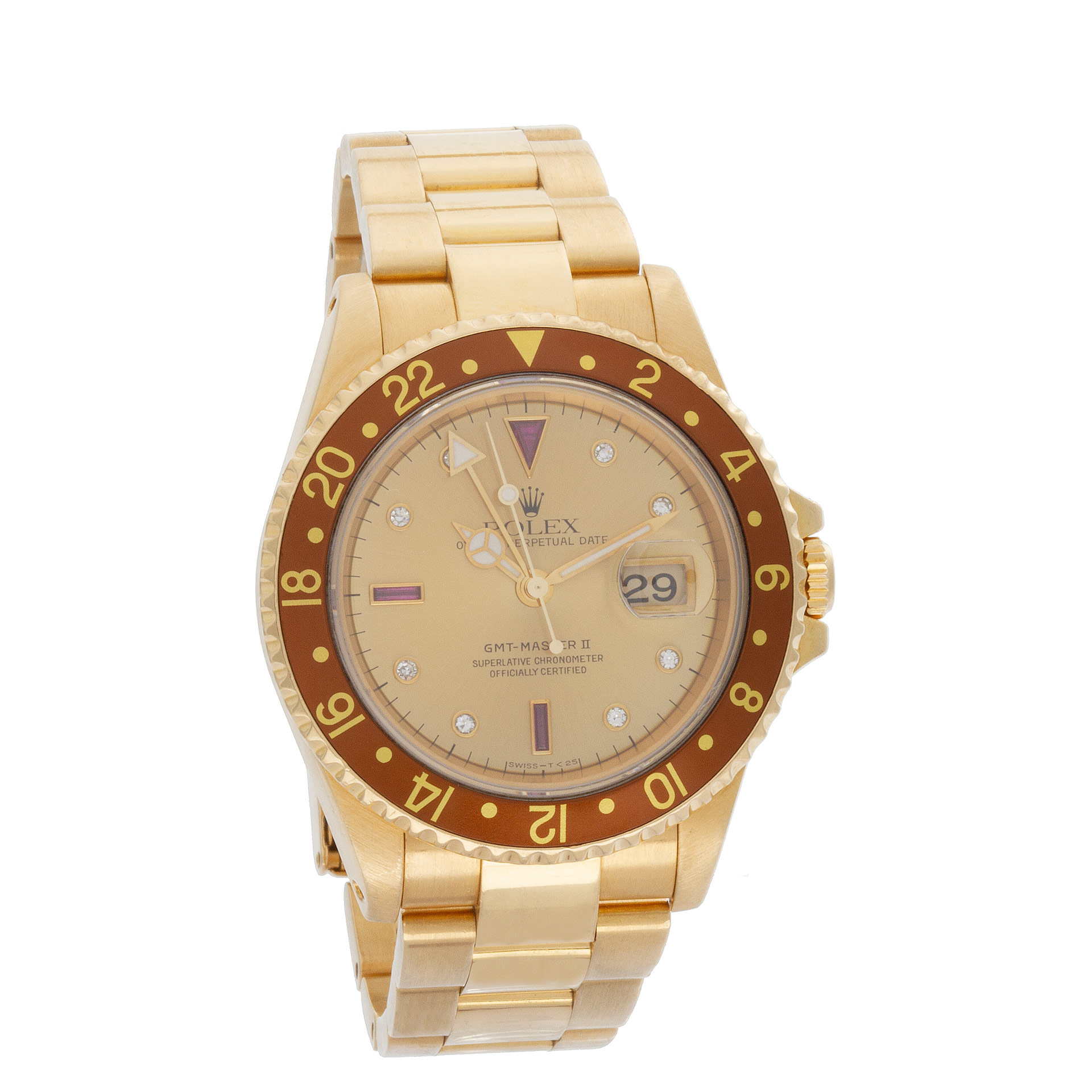 Rolex 16710 GMT-Master Automatic Male 18k yellow gold Watches Rolex 16710 GMT-Master Automatic Male 18k yellow gold Watches