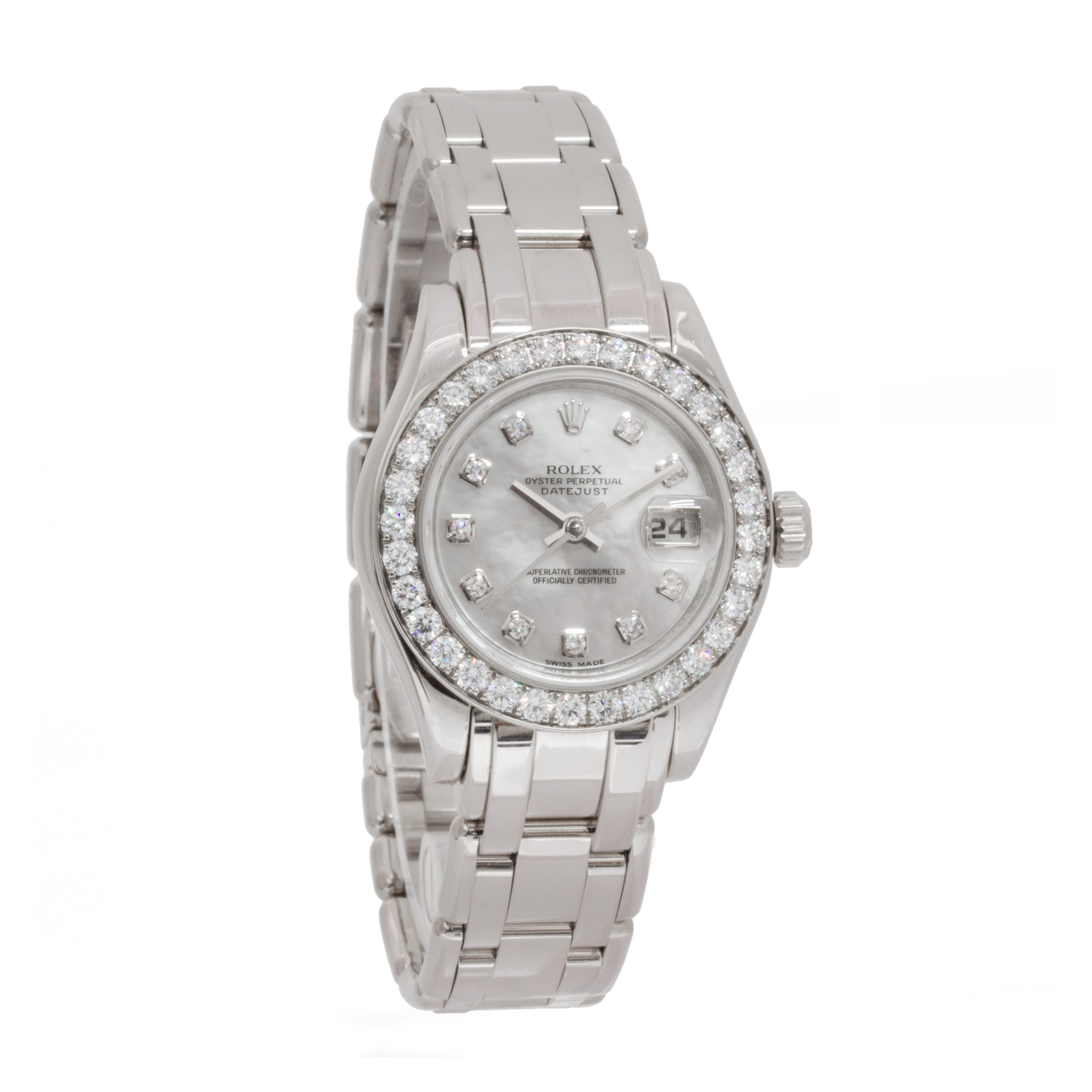 Rolex 80299 Pearlmaster Automatic Female 18k White Gold Watches Rolex 80299 Pearlmaster Automatic Female 18k White Gold Watches