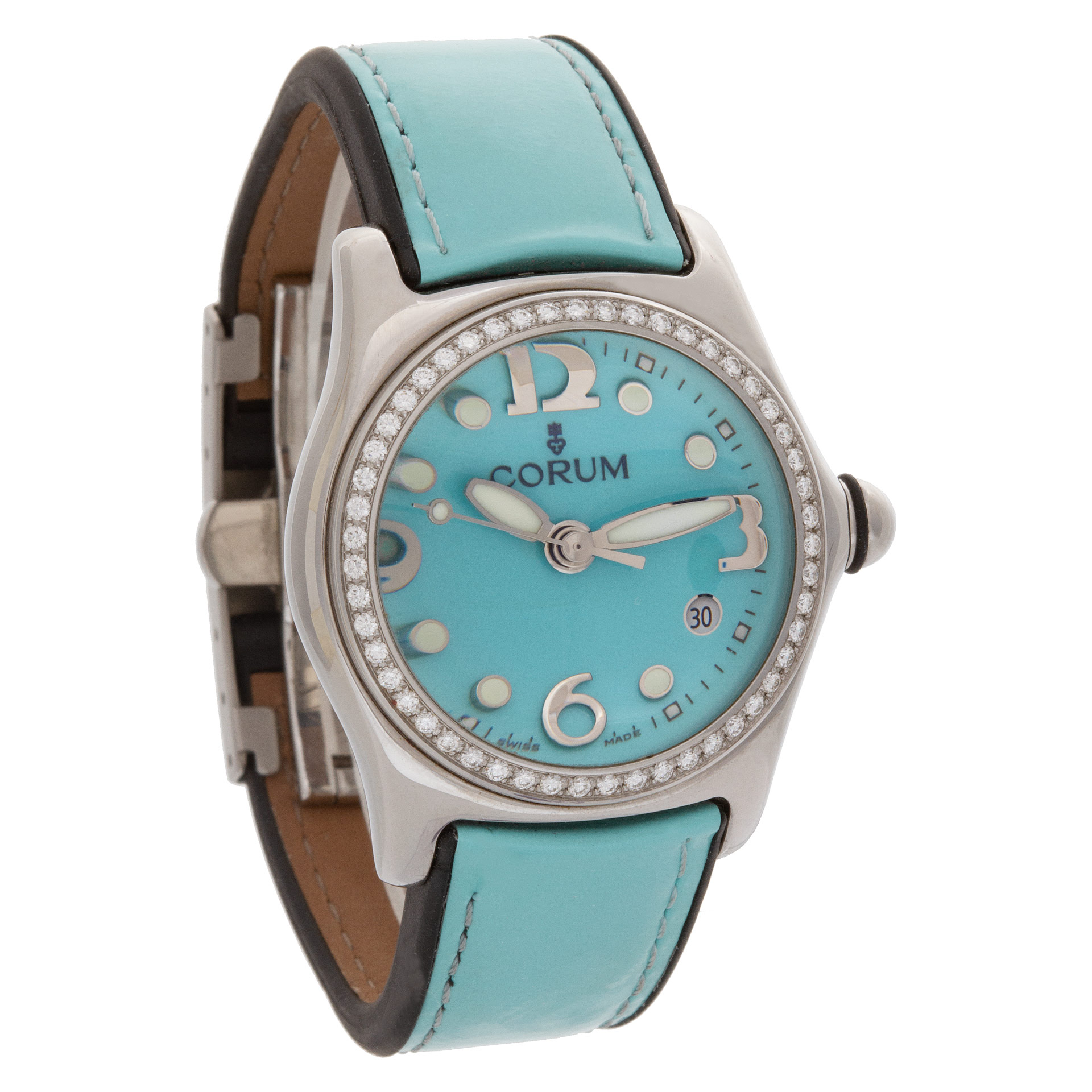 Corum 39.151.47 Bubble Quartz Female Stainless Steel Watches Corum 39.151.47 Bubble Quartz Female Stainless Steel Watches