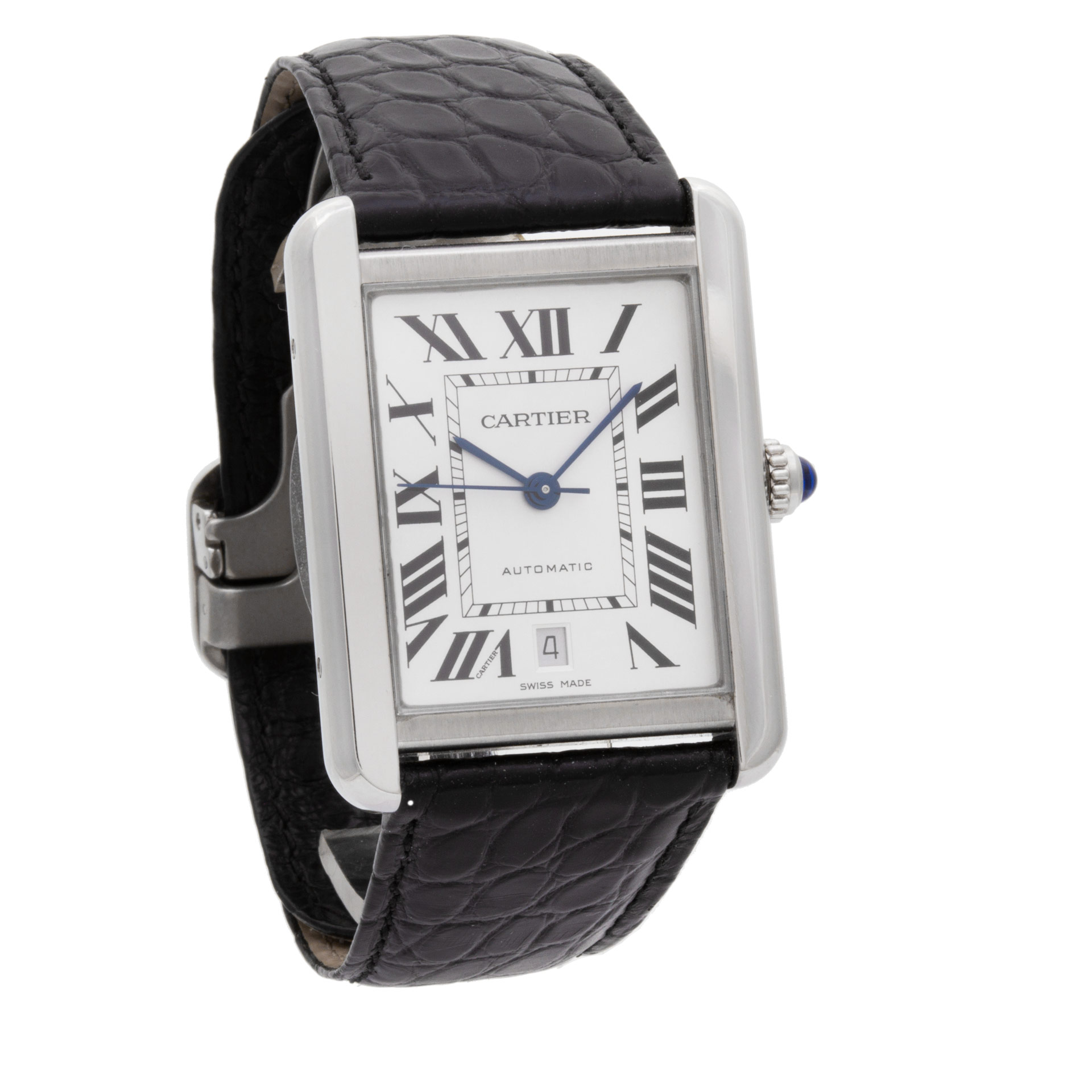 Cartier W5200027 Tank Solo Automatic Male Stainless Steel Watches Cartier W5200027 Tank Solo Automatic Male Stainless Steel Watches