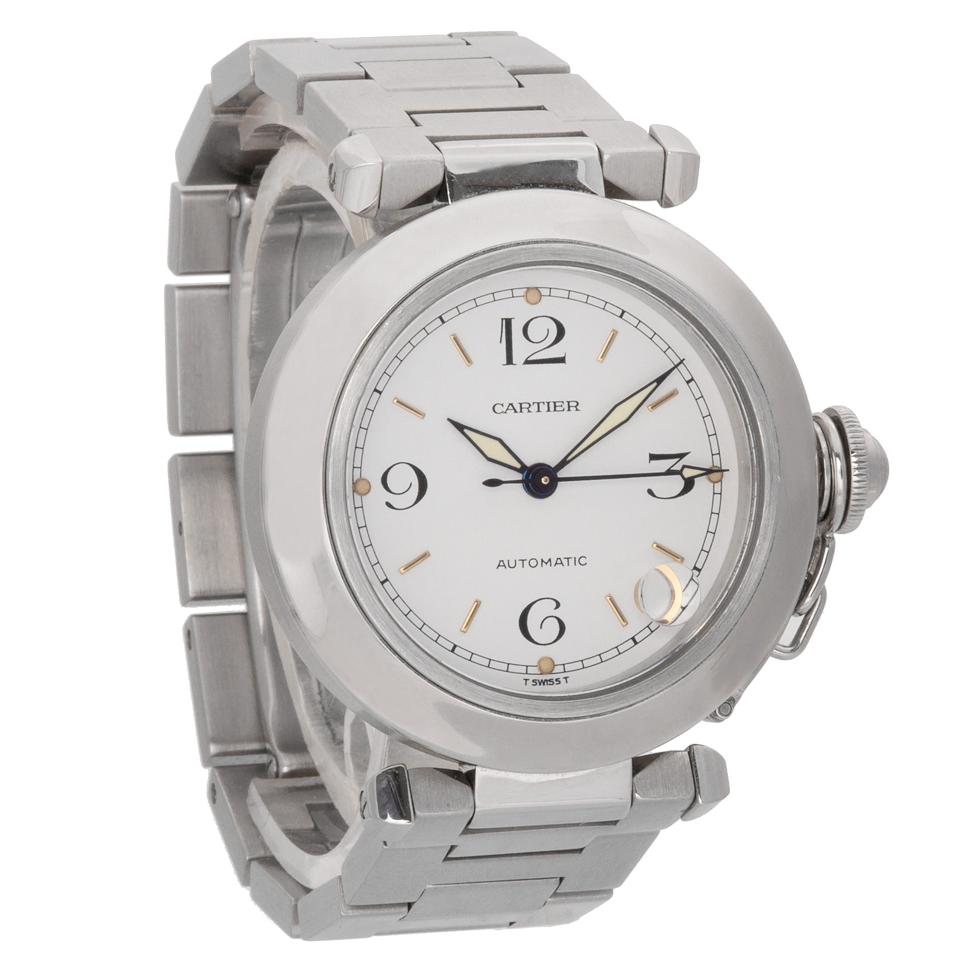 Cartier W31043M7 Pasha C Automatic Unisex Stainless Steel Watches Cartier W31043M7 Pasha C Automatic Unisex Stainless Steel Watches