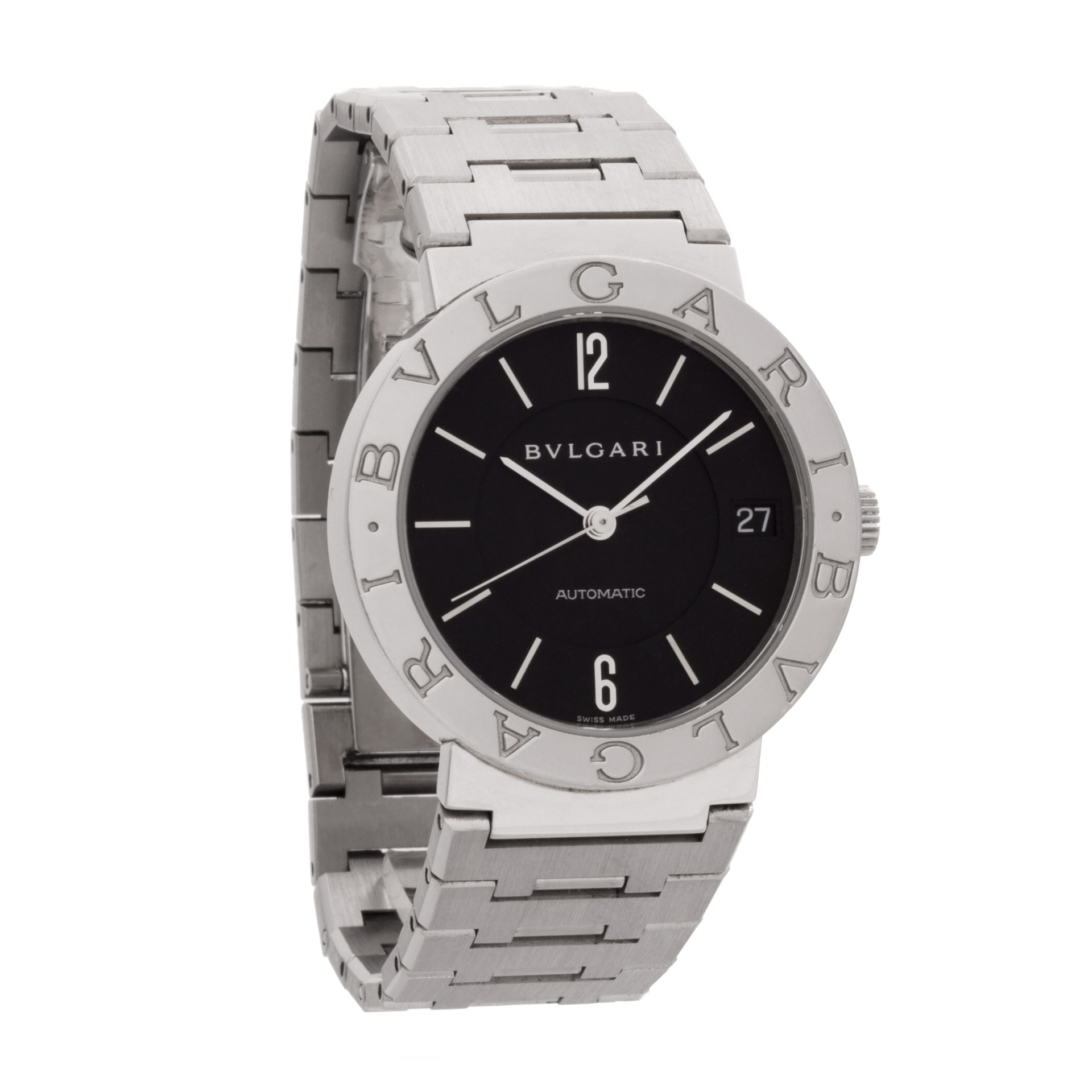 Bvlgari BB 33 SS Bvlgari Automatic Unisex Stainless Steel Watches Bvlgari BB 33 SS Bvlgari Automatic Unisex Stainless Steel Watches