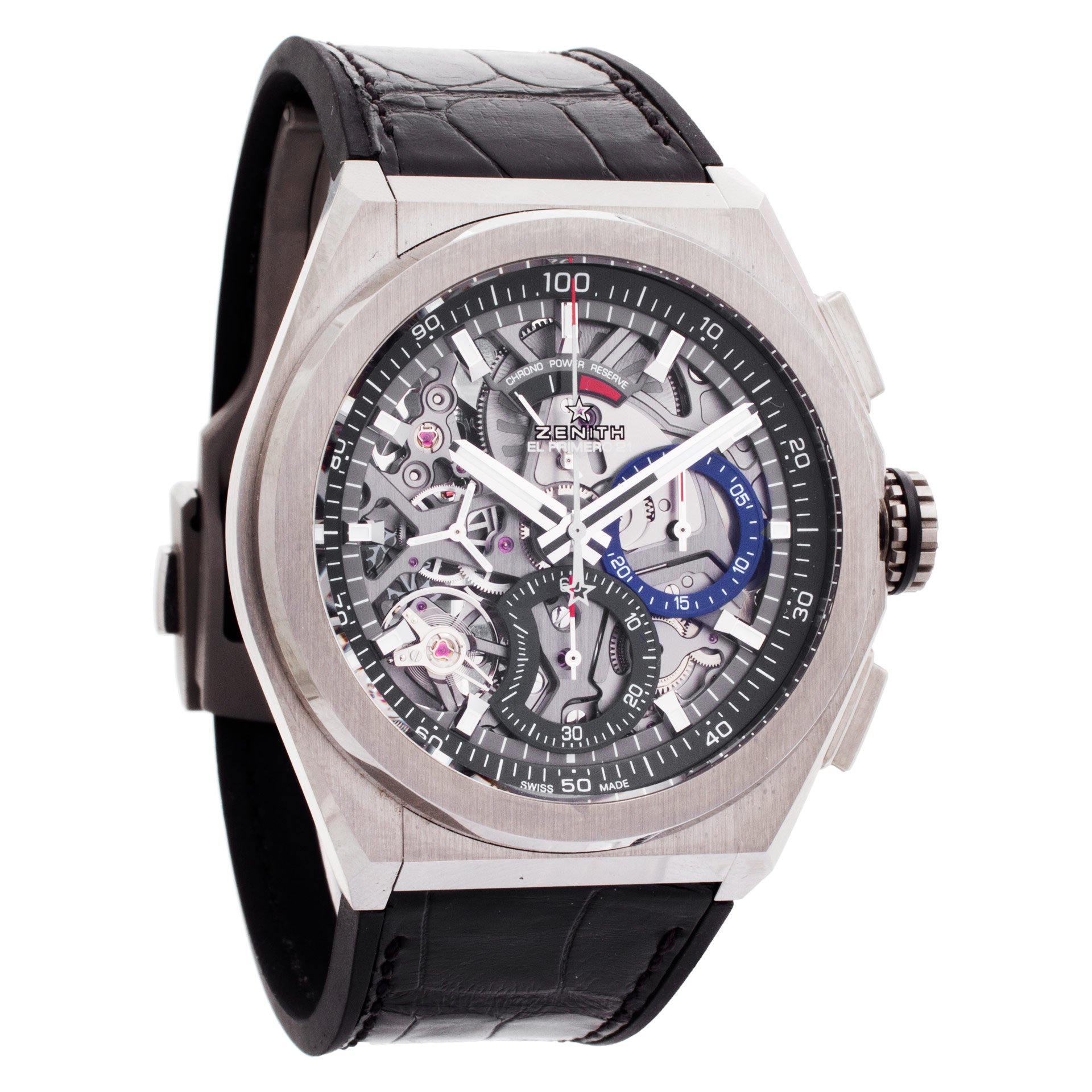 Zenith 95.9000.9004/78.R582 El Primero Automatic Male Titanium Watches Zenith 95.9000.9004/78.R582 El Primero Automatic Male Titanium Watches