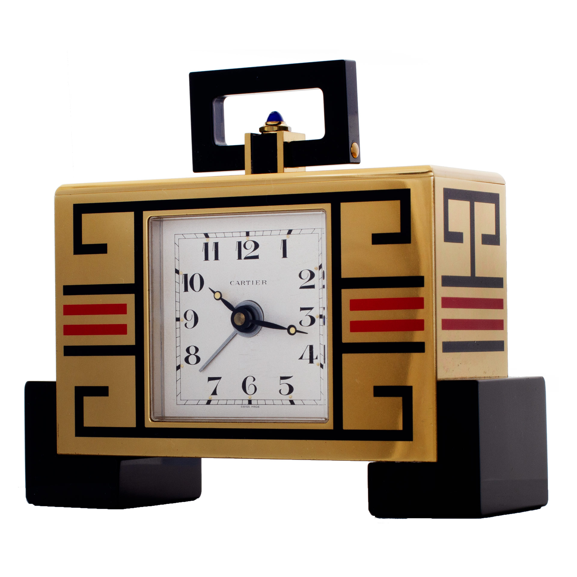 Cartier 123 Clock Quartz Unisex Brass Watches Cartier 123 Clock Quartz Unisex Brass Watches